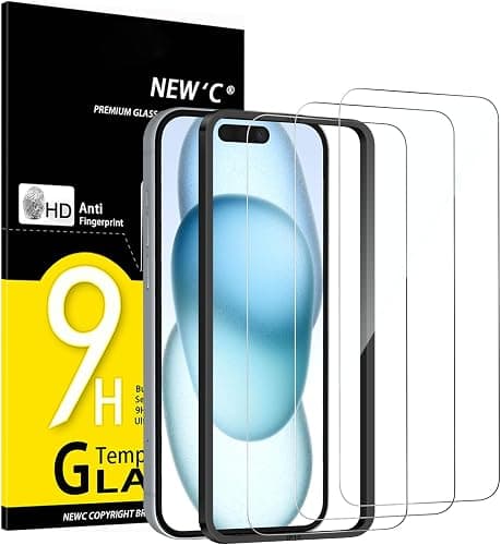 Proteggi il tuo iPhone 16 con il vetro temperato NEW'C!