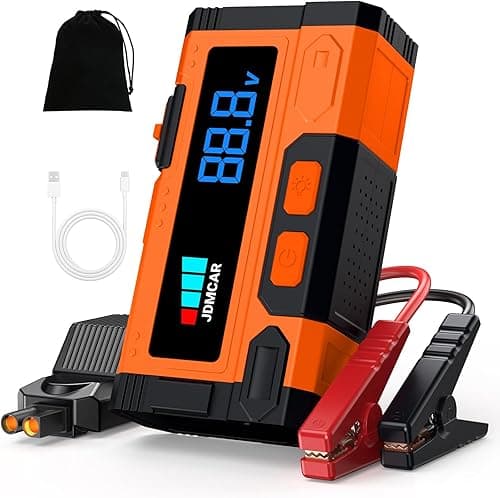 JDMCAR Jump Starter: Il tuo alleato contro le batterie scariche!