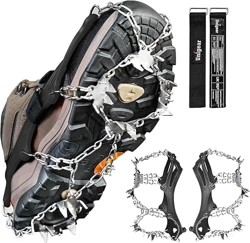Unigear Ice Crampons: Cammina sulla neve senza paura!