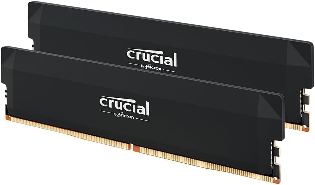 Offerta -22%: Crucial Pro RAM DDR5 32GB Kit a 389,99€