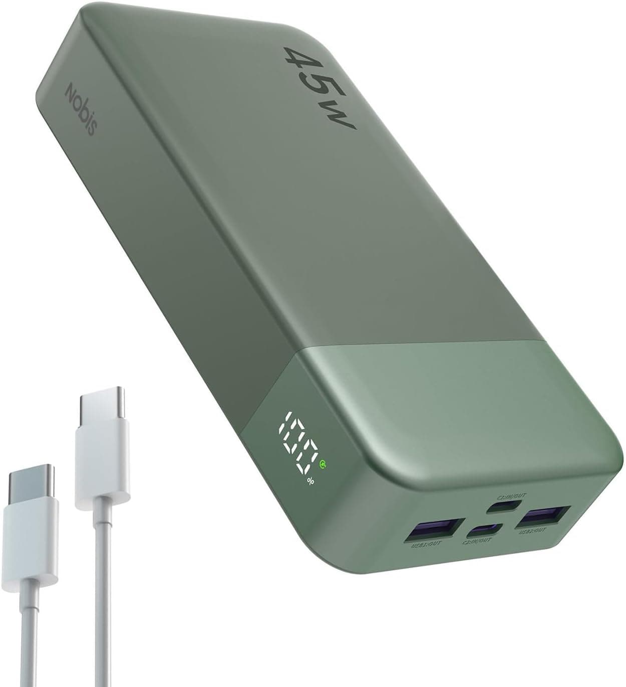 Sconto del 36%: NOBIS Power Bank 20000mAh a soli 28,99€!