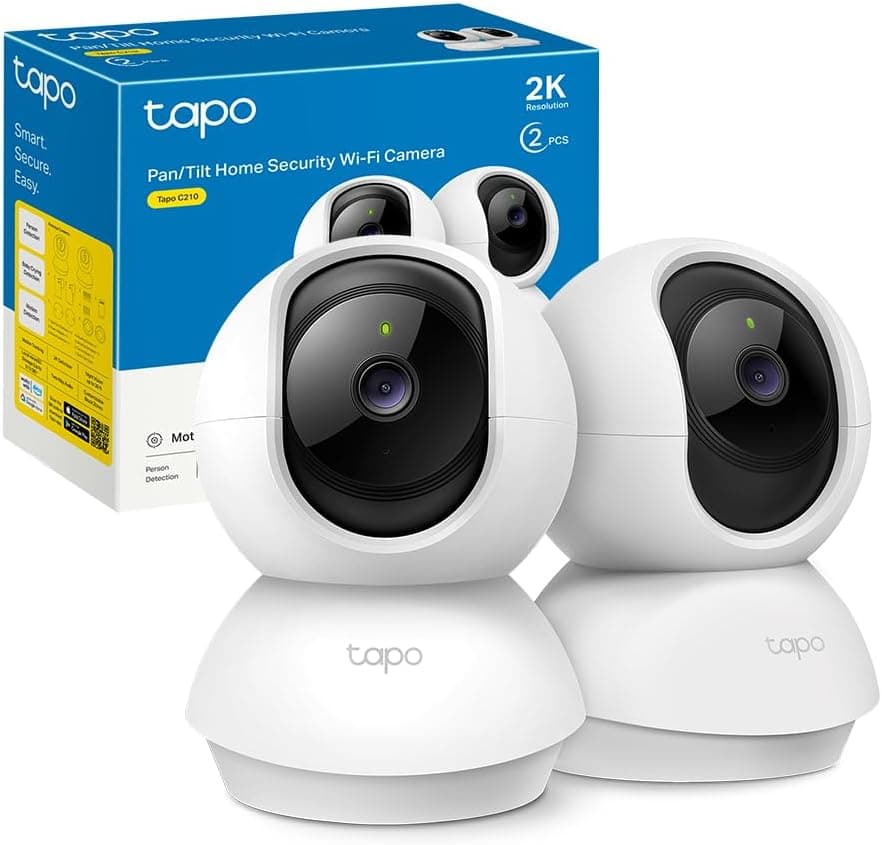Offerta -24%: Tapo C210P2 Telecamera Wi-Fi Interno a soli 37,98€