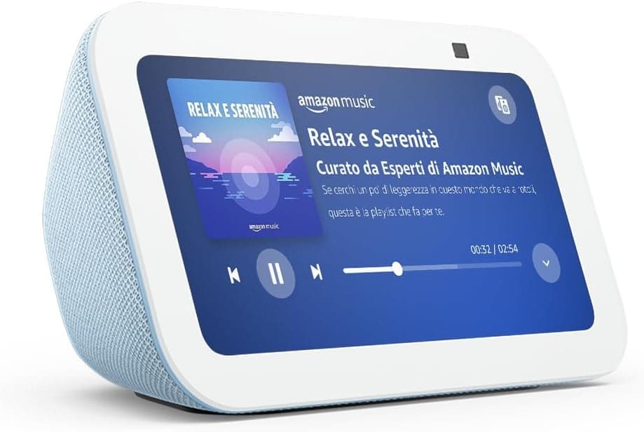 Offerta -41%: Echo Show 5 a soli 64,99 €!