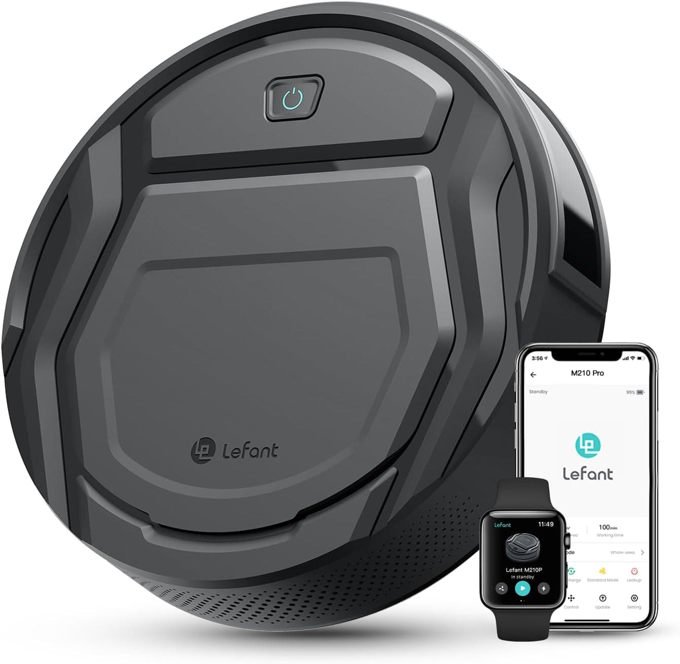 Offerta -70%: Lefant M210P Robot Aspirapolvere a soli 89,99€!