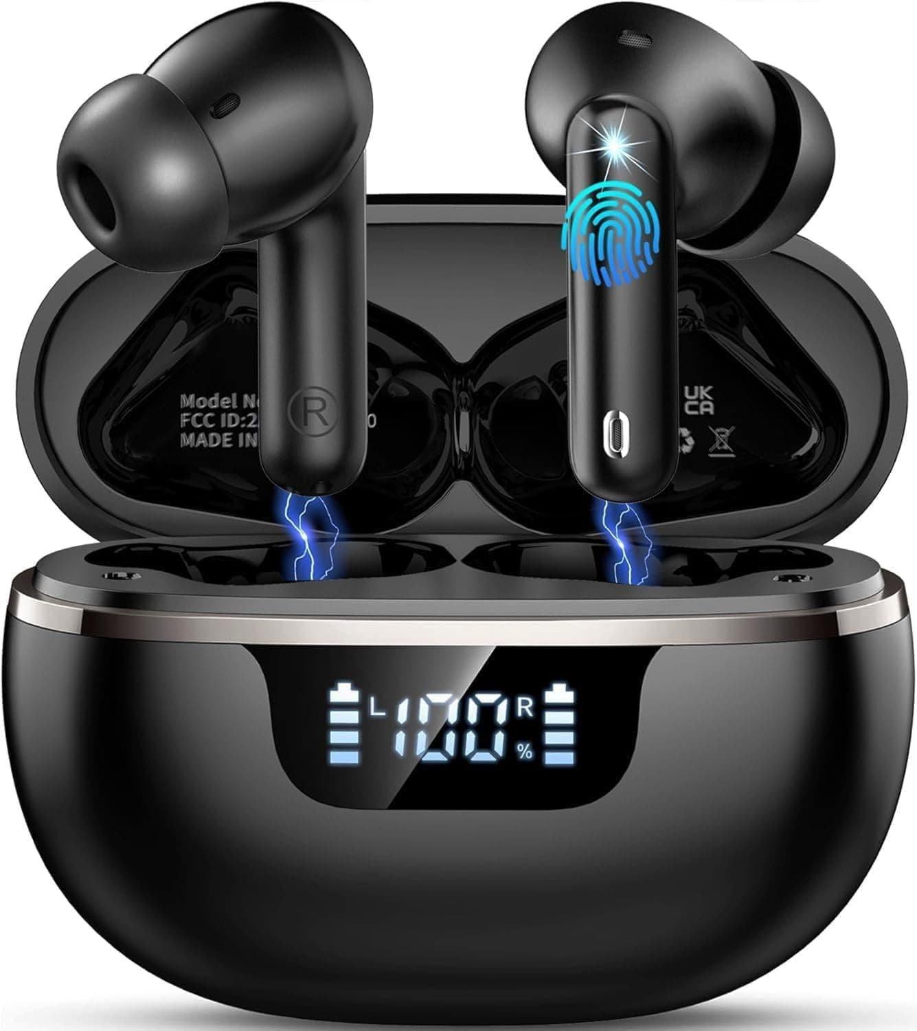 Offerta -72%: Cuffie Bluetooth 5.4 a soli 24,99€!