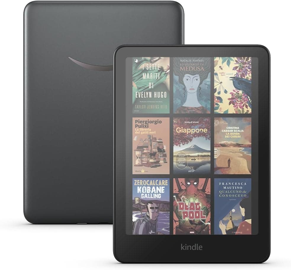 Offerta -39%: Amazon Kindle Colorsoft Signature Edition a 199,99€