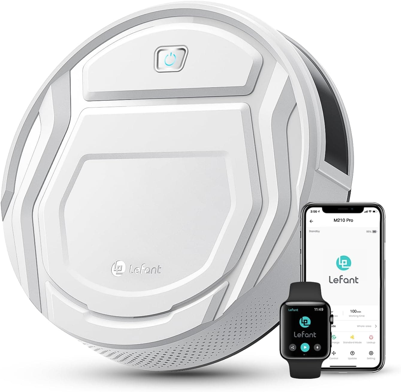 Offerta -70%: LEFANT M210P Robot Aspirapolvere a soli 89,99 €!