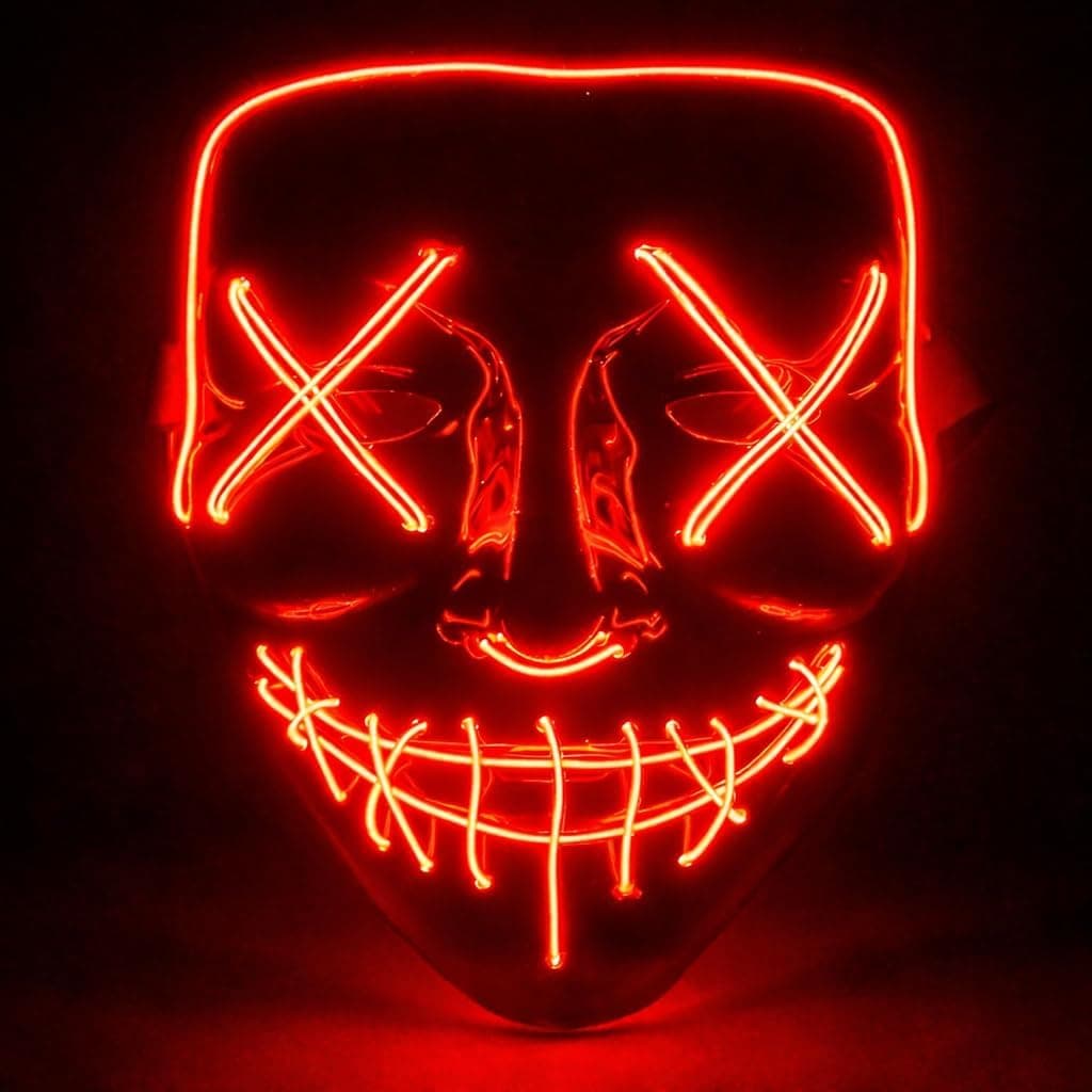 Offerta -29%: Maschera horror a LED per Halloween a soli 9,91 €!