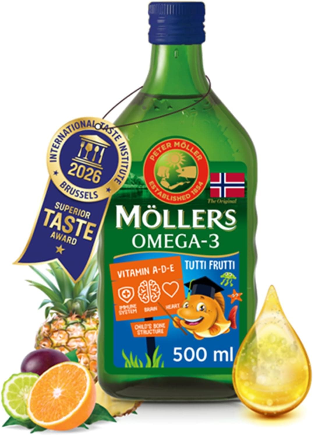 Offerta -38%: Moller’s Olio di Fegato di Merluzzo a 24,69€