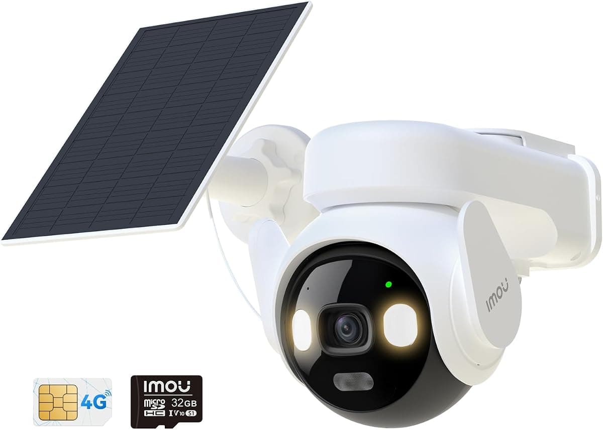 Offerta -38%: Imou Telecamera Esterno con Pannello Solare a 99,99€
