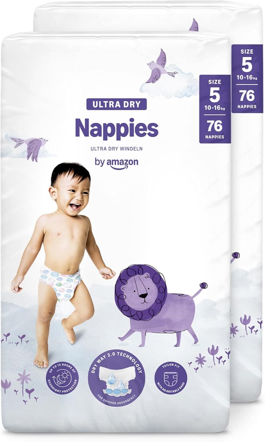 By Amazon Ultra Dry Nappies: Comfort e Protezione per il Tuo Bambino