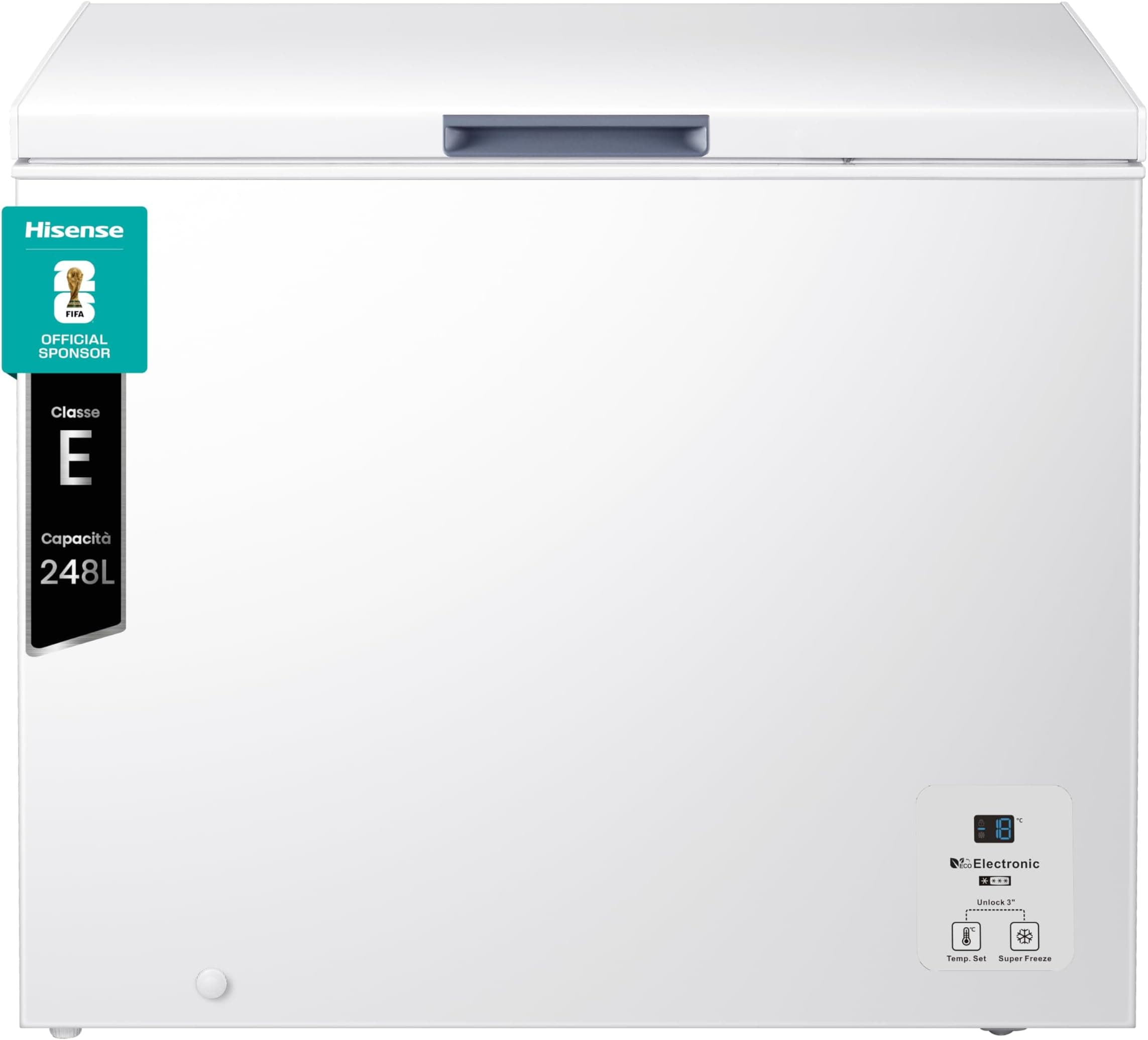 Offerta -30%: Hisense MCF248E Congelatore a Pozzetto a 265€