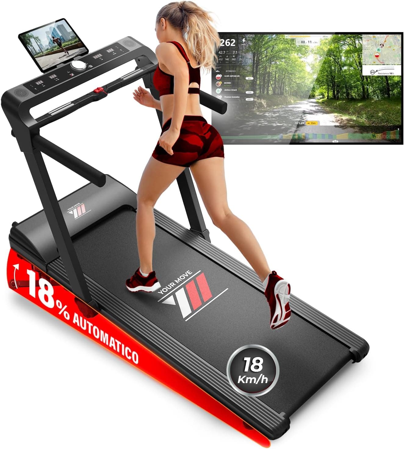 Offerta -24%: YM Tapis Roulant Elettrico a soli 493,99€!