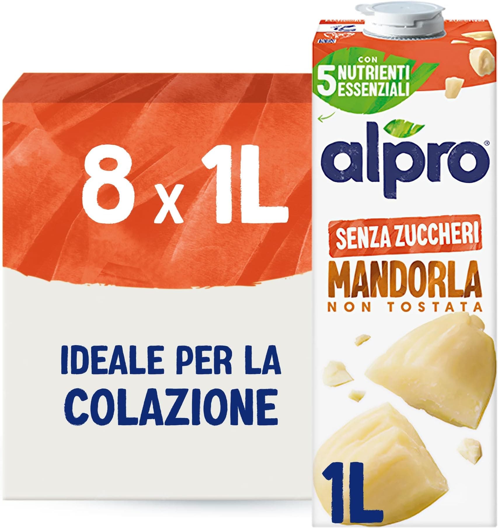 Offerta -33%: ALPRO Bevanda alla Mandorla senza zuccheri a 13,36€