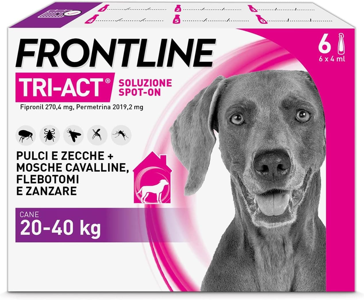 Offerta -54%: Frontline Triact per Cani a solo 34,69€!