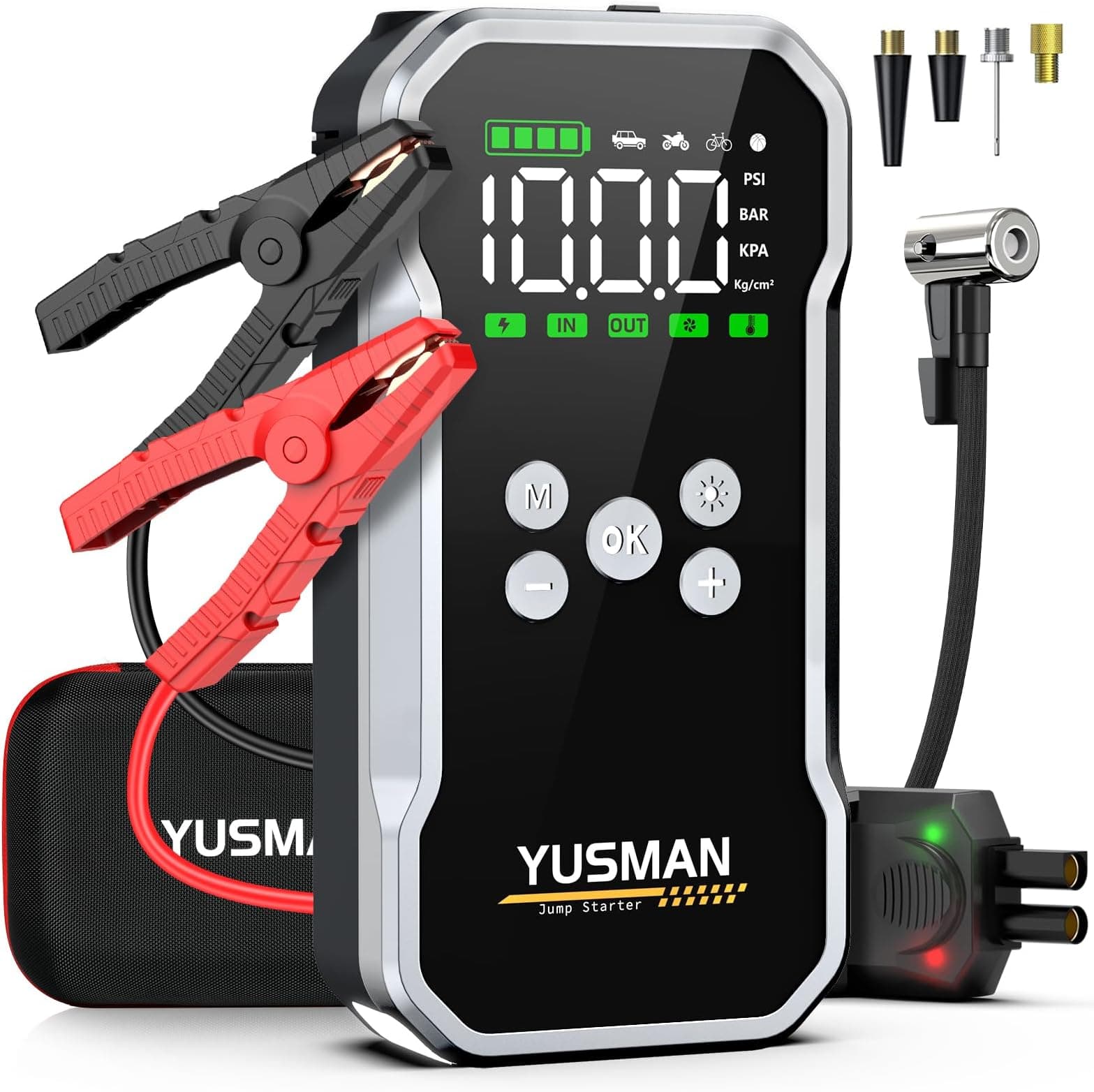 Offerta -23%: YUSMAN Avviatore Batteria Auto a soli 54,13€!