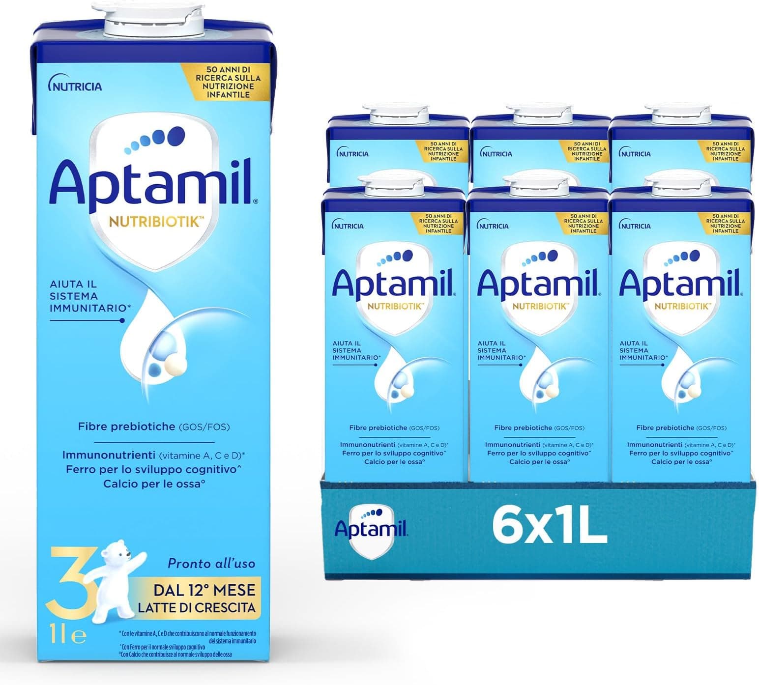 Offerta -39%: APTAMIL Nutribiotik 3 a soli 10,15€!
