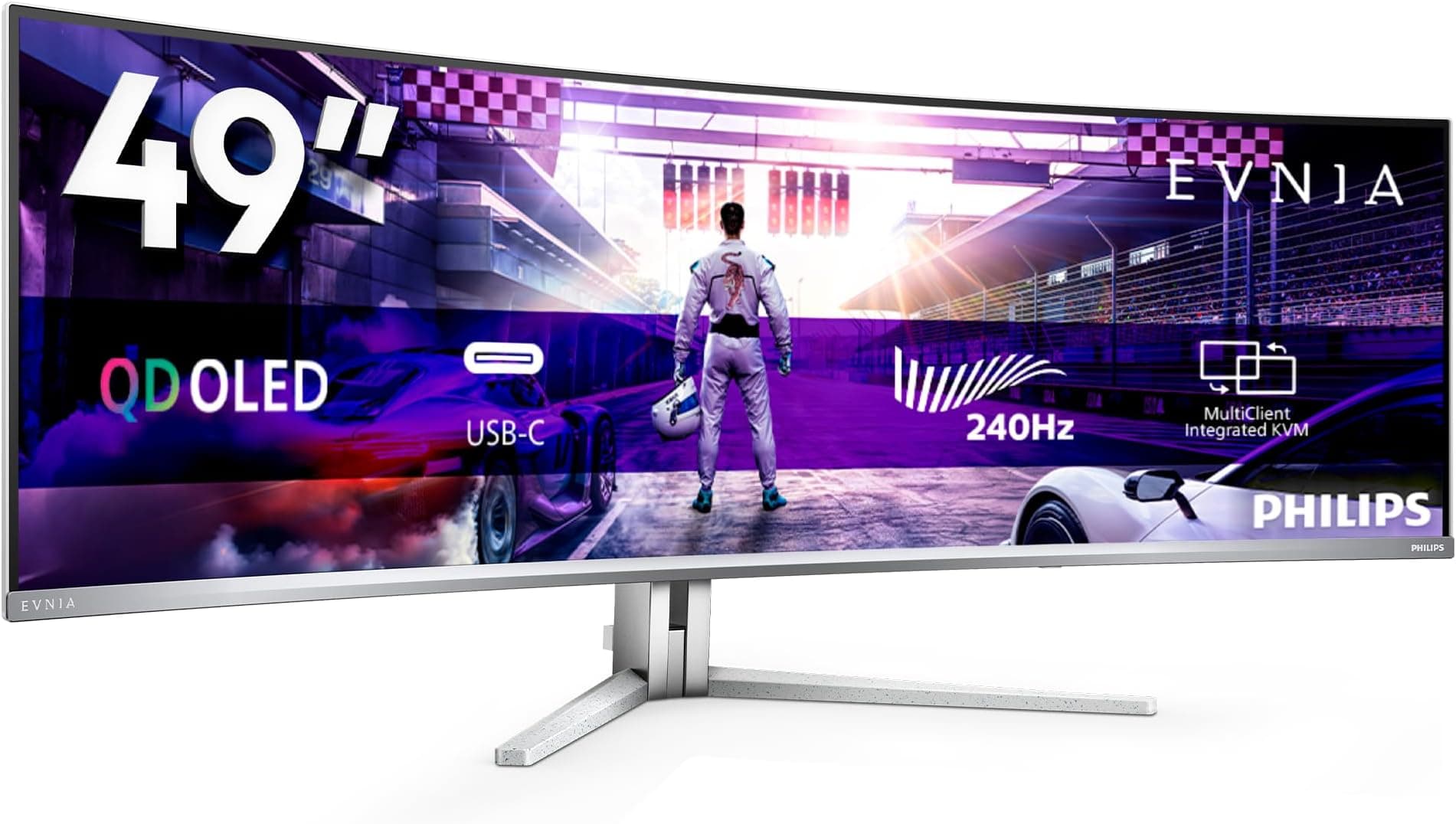Offerta -33%: Philips Monitor Curvo 49M2C8900 a soli 799€!