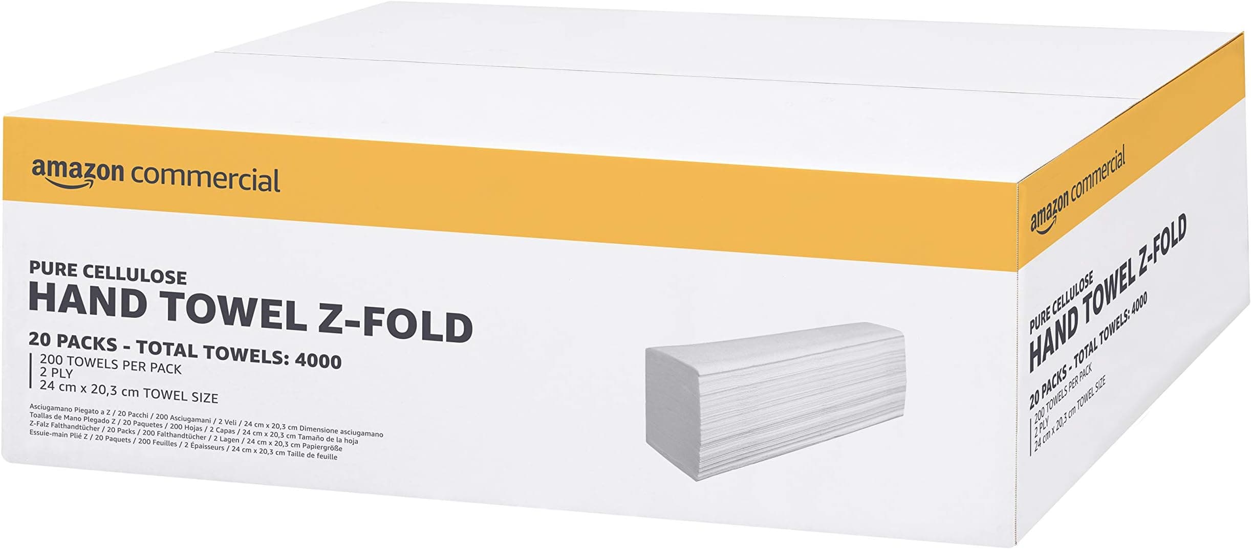 Offerta -27%: Asciugamani di Carta AmazonCommercial a Prezzo Imperdibile