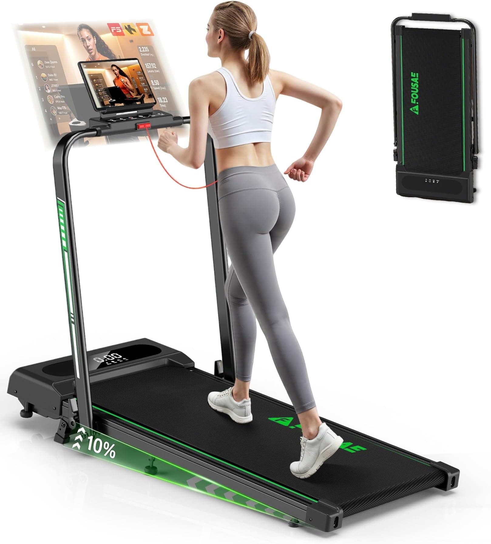 Offerta -22%: Tapis Roulant Elettrico FOUSAE a soli 179,99€!