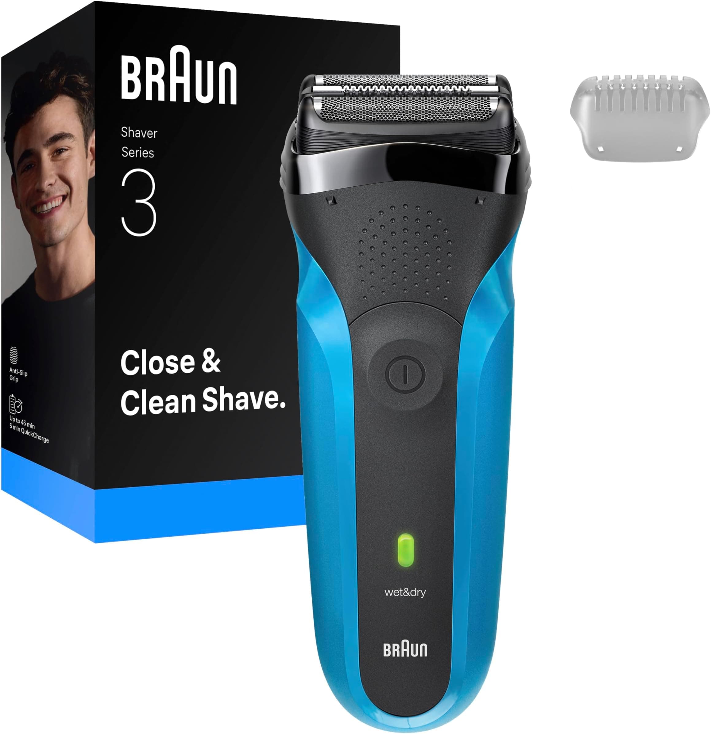 Offerta -41%: Braun Serie 3 Rasoio Elettrico a soli 40,98€!