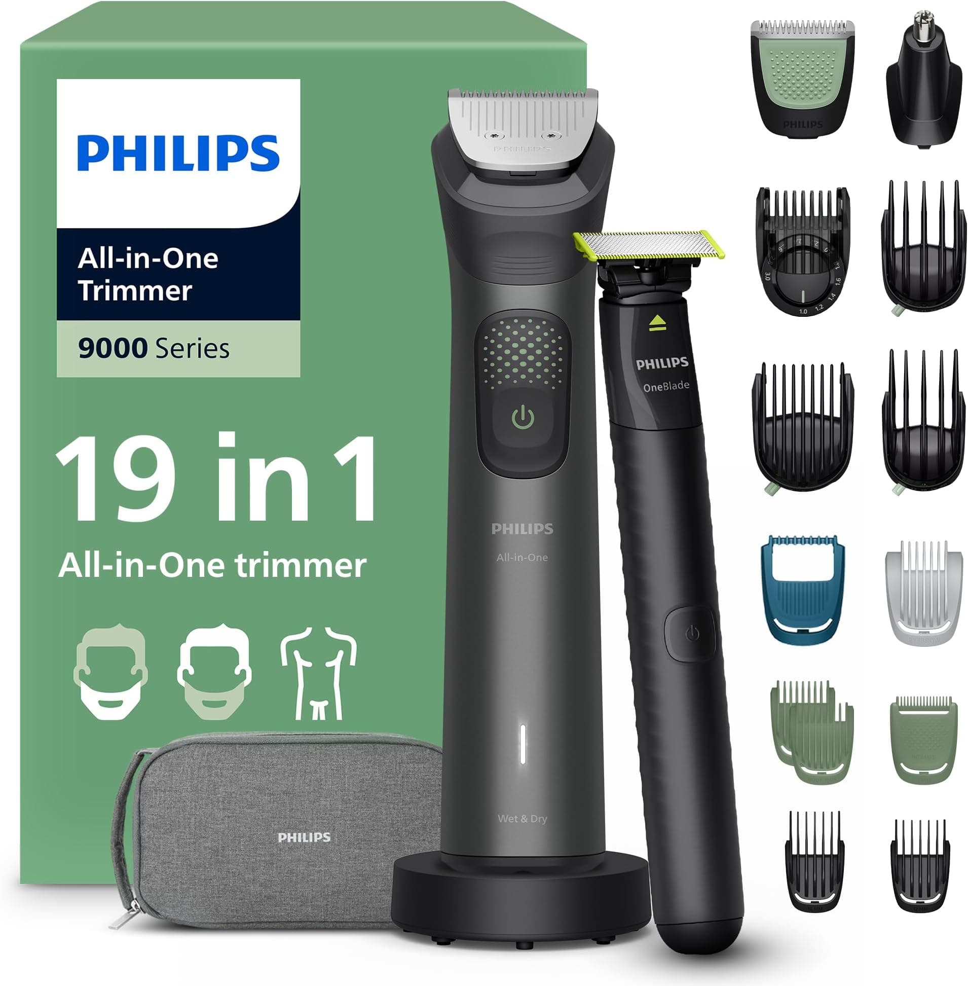 Offerta -27%: Philips Multigroom 9000 a soli 65,57€!