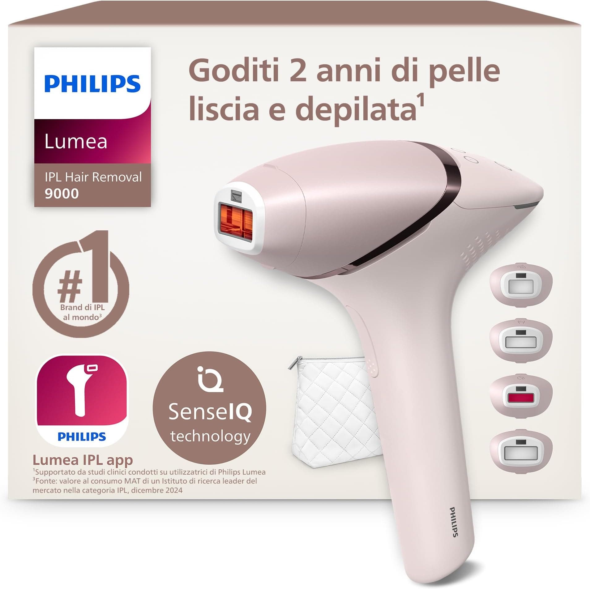 Offerta -26%: Philips Lumea 9000 per epilazione efficace