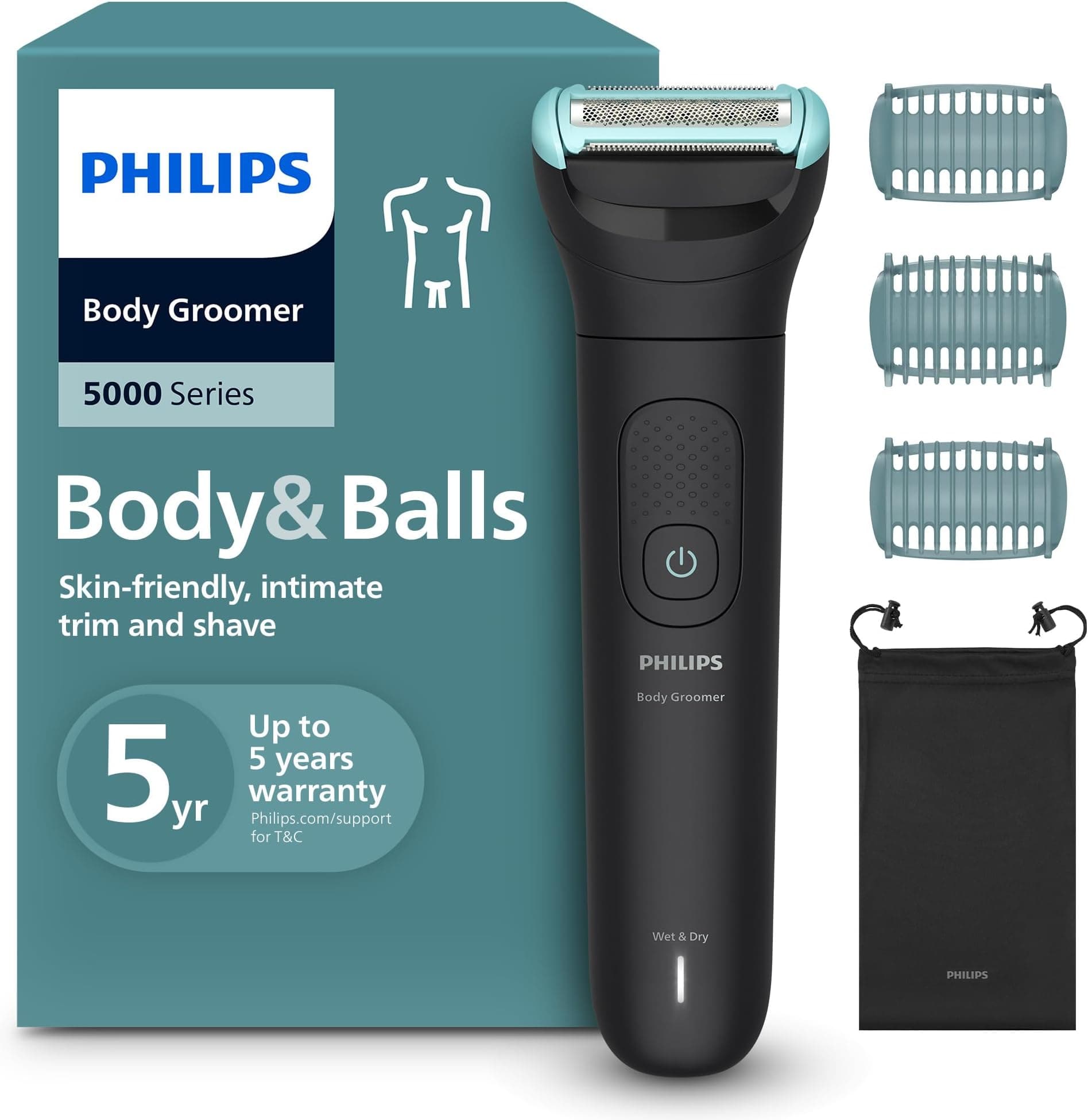 Offerta -32%: Philips Bodygroom 5000 a soli 44,99 €!