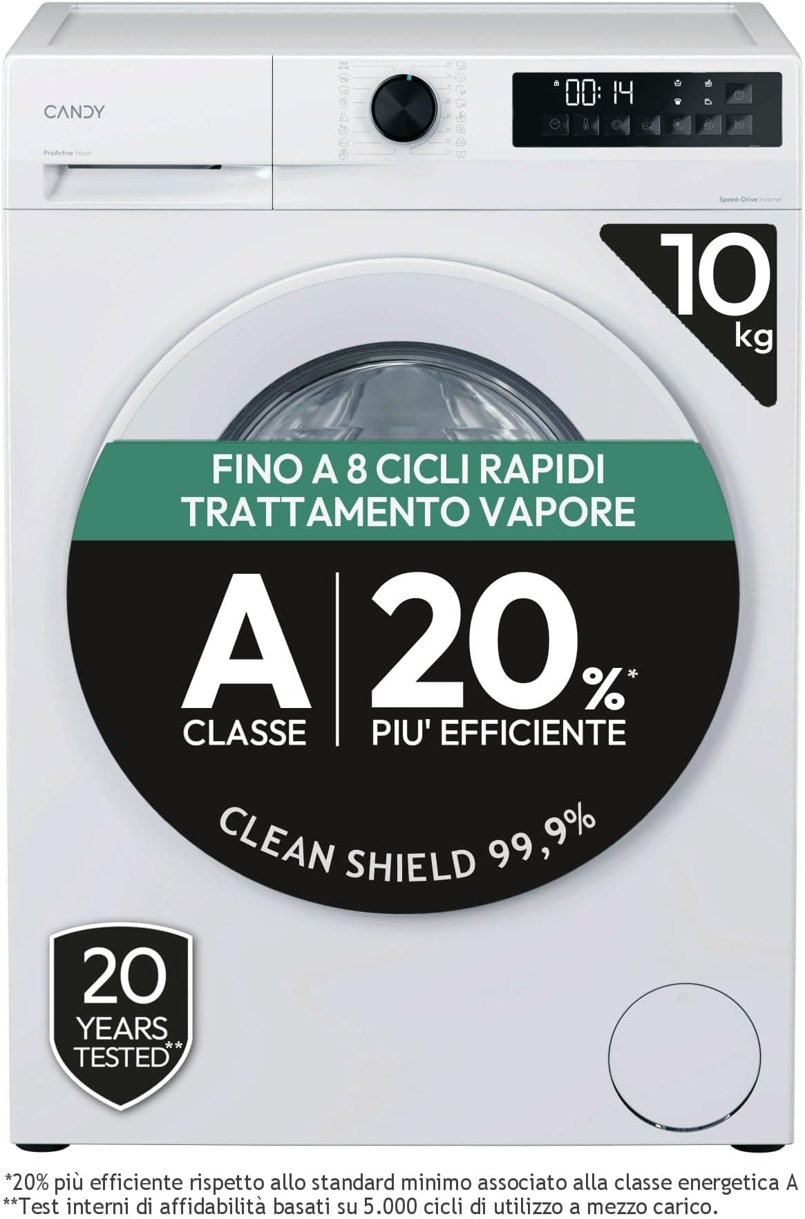 Offerta -23%: Lavatrice Candy ProWash 300 a soli 319€!