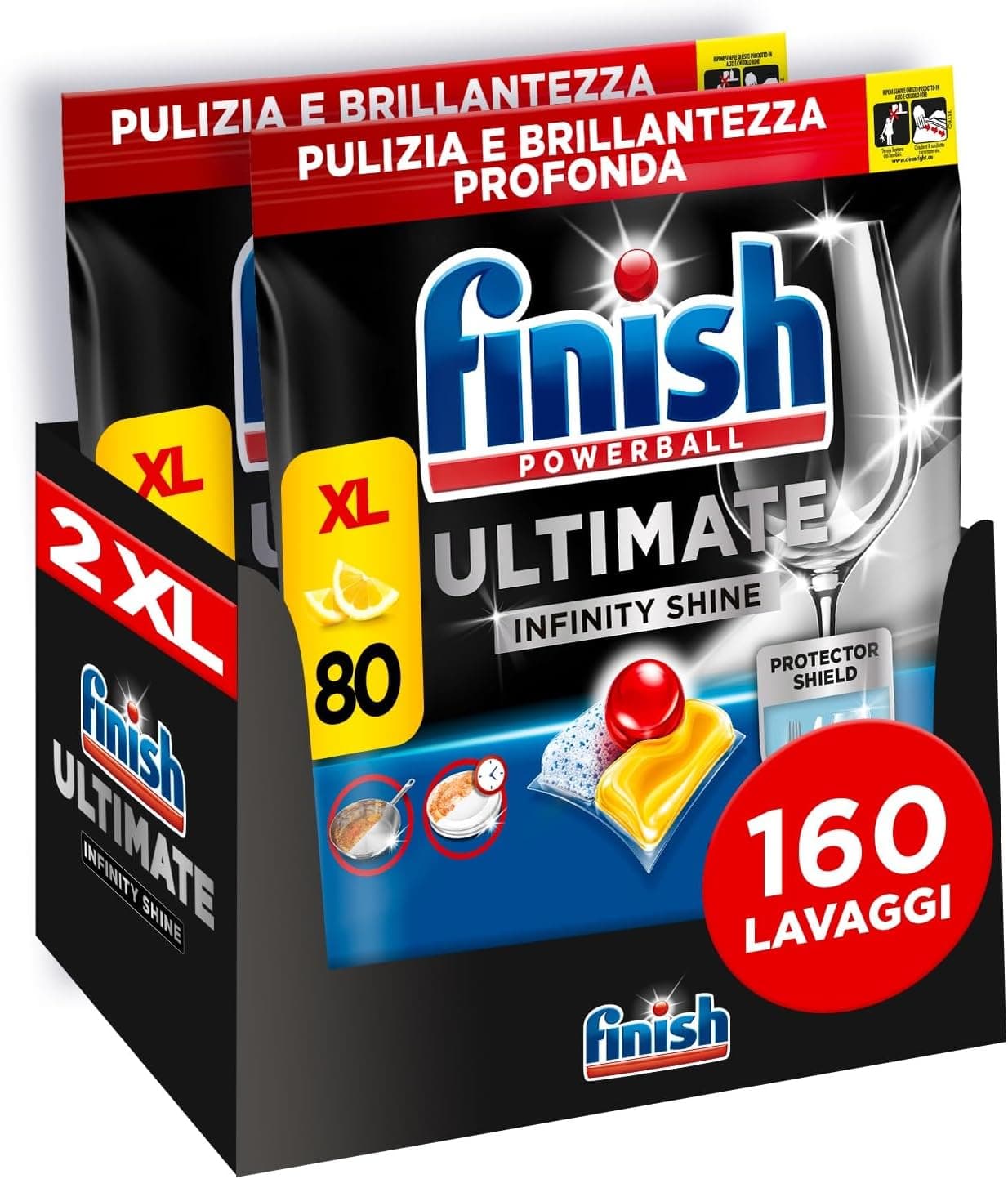 Offerta -50%: Finish Ultimate Infinity Shine a soli 24,99€!