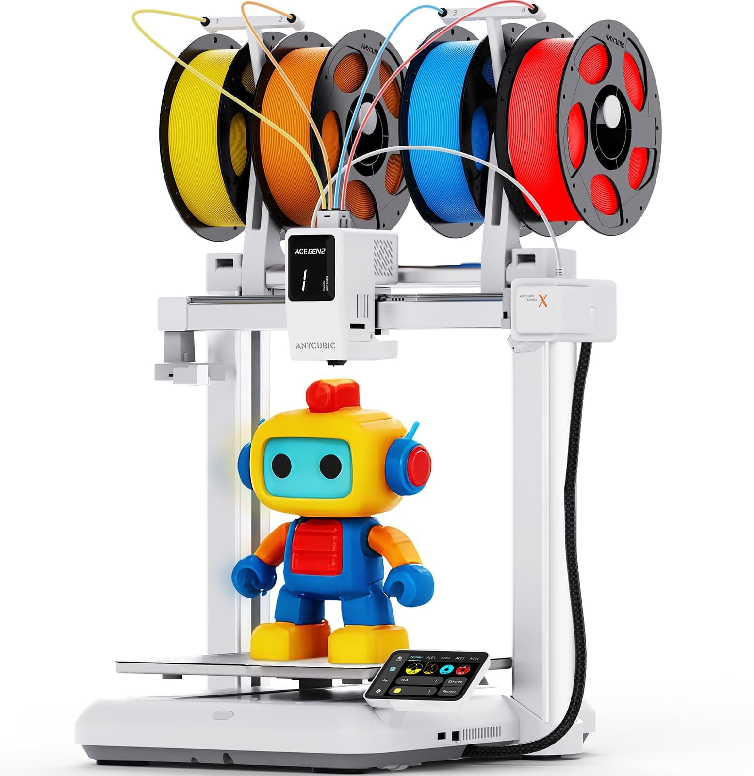 Offerta -30%: Anycubic Kobra X, la stampante 3D multicolore a 299,99€