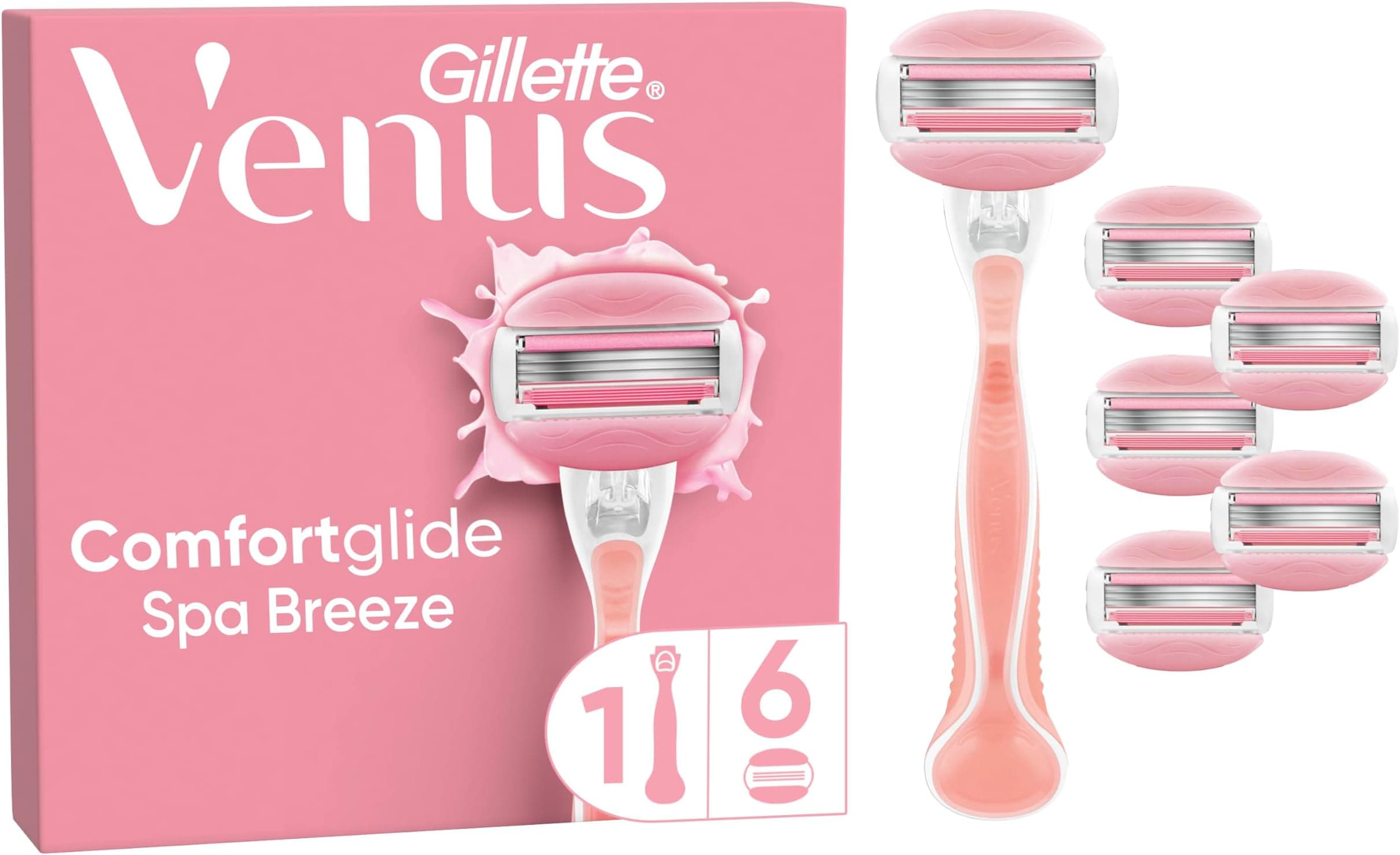 Offerta -21%: Gillette Venus Comfortglide Spa Breeze a 13,93€!