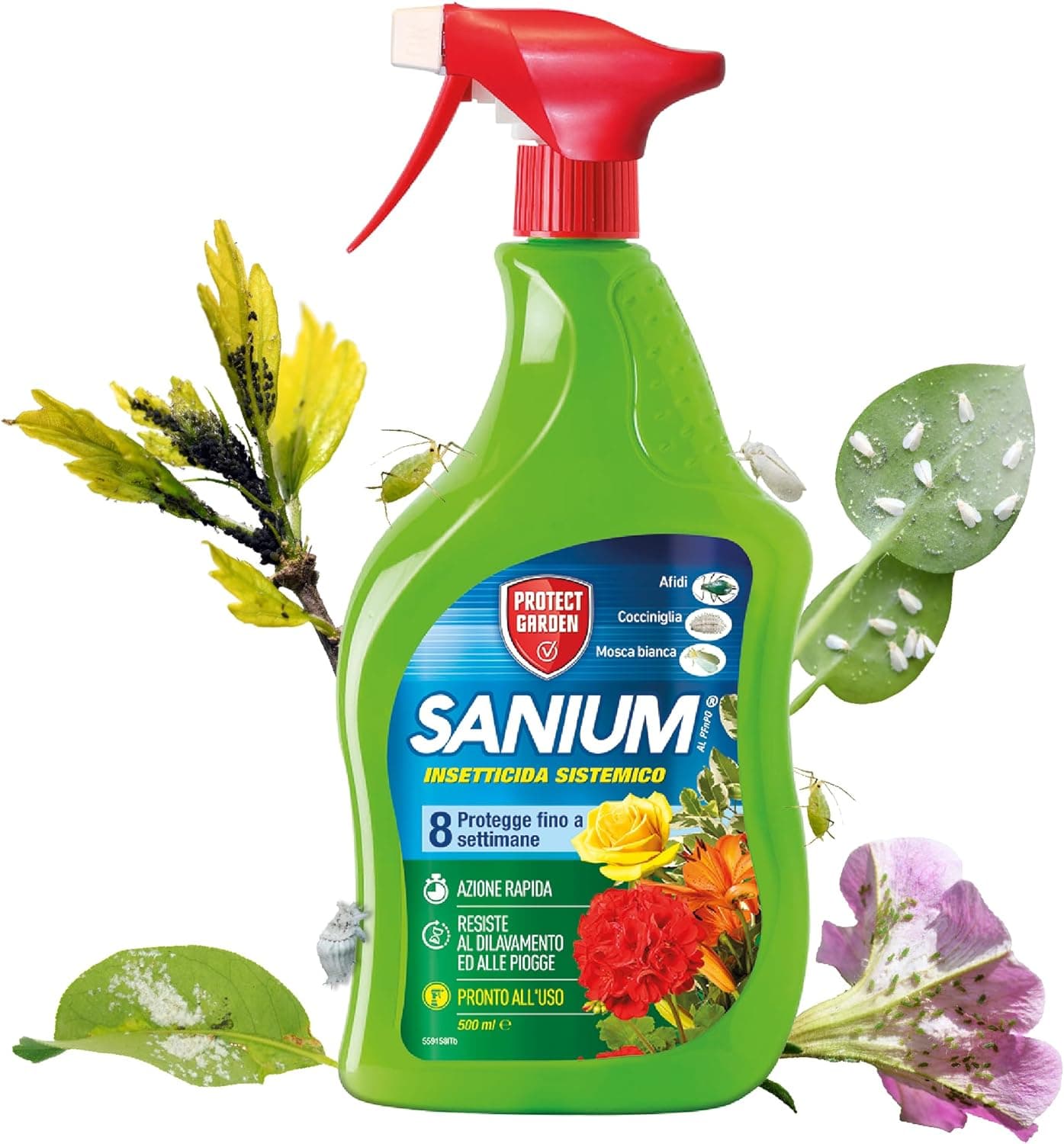 Protect Garden Sanium AL: L'Insetticida Pronto Uso che Fa la Differenza!