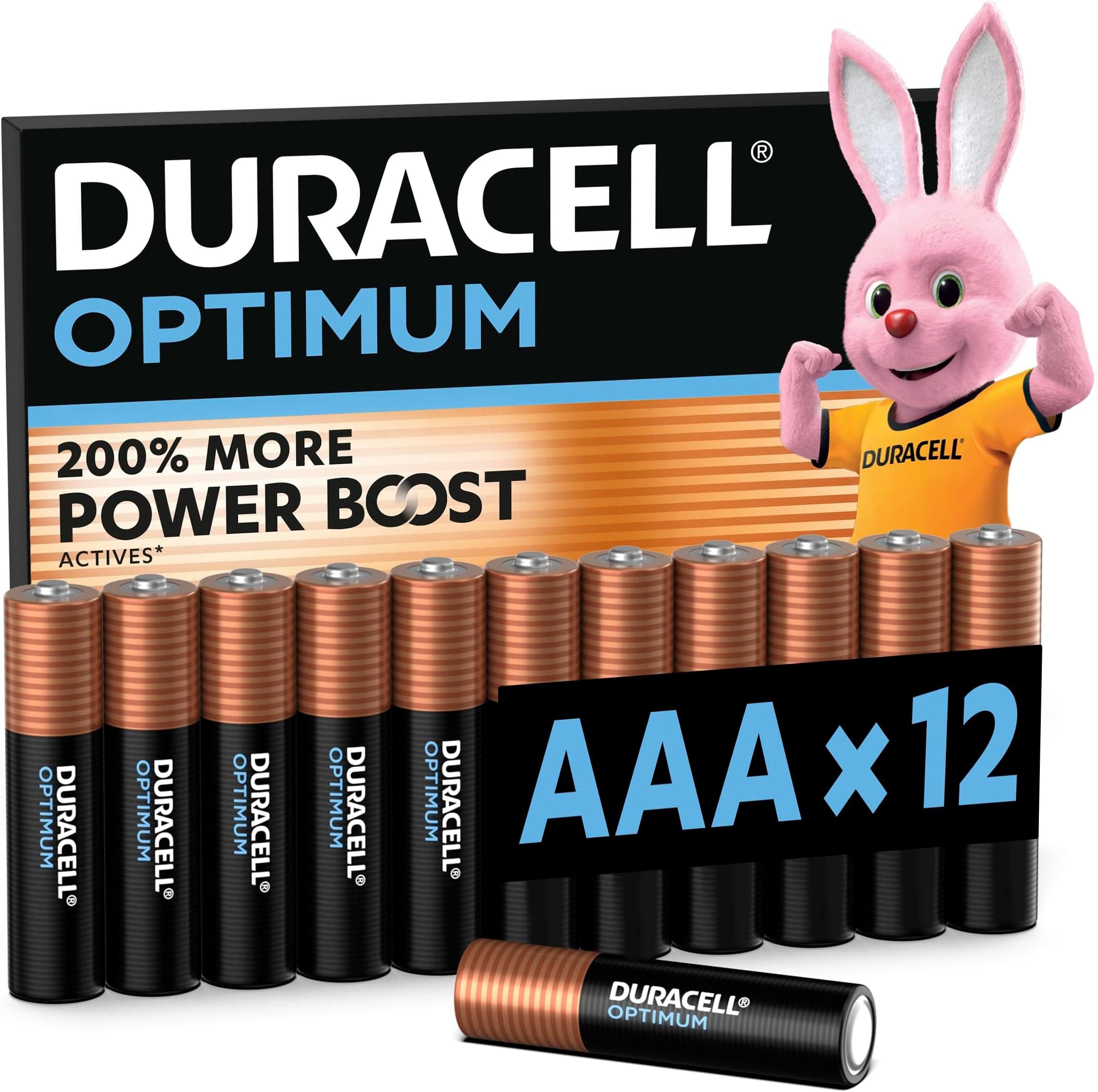 Offerta -38%: DURACELL Optimum AAA a soli 9,98 €!
