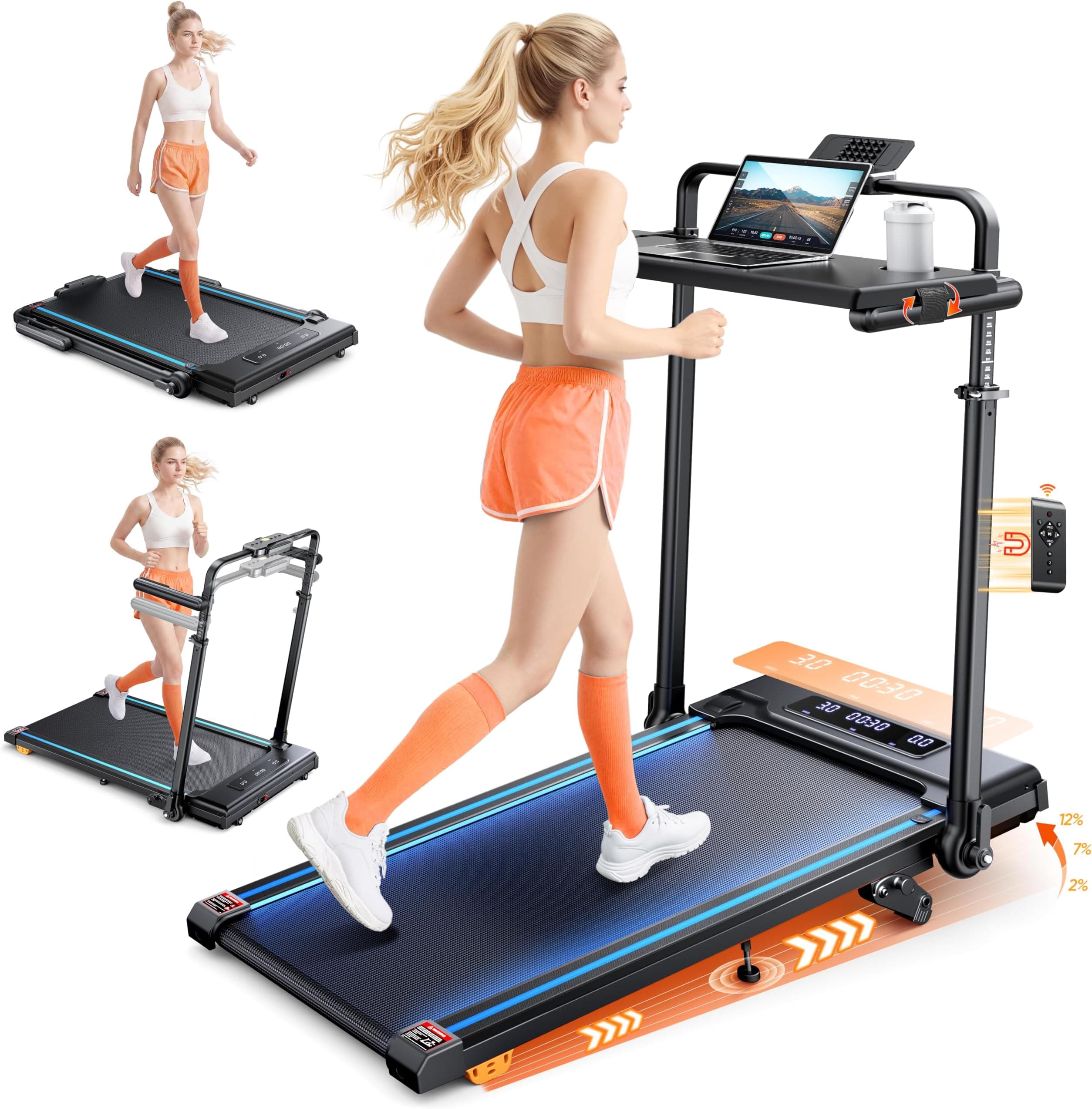 Offerta -38%: Tapis Roulant Elettrico Piehevole a 249,99€