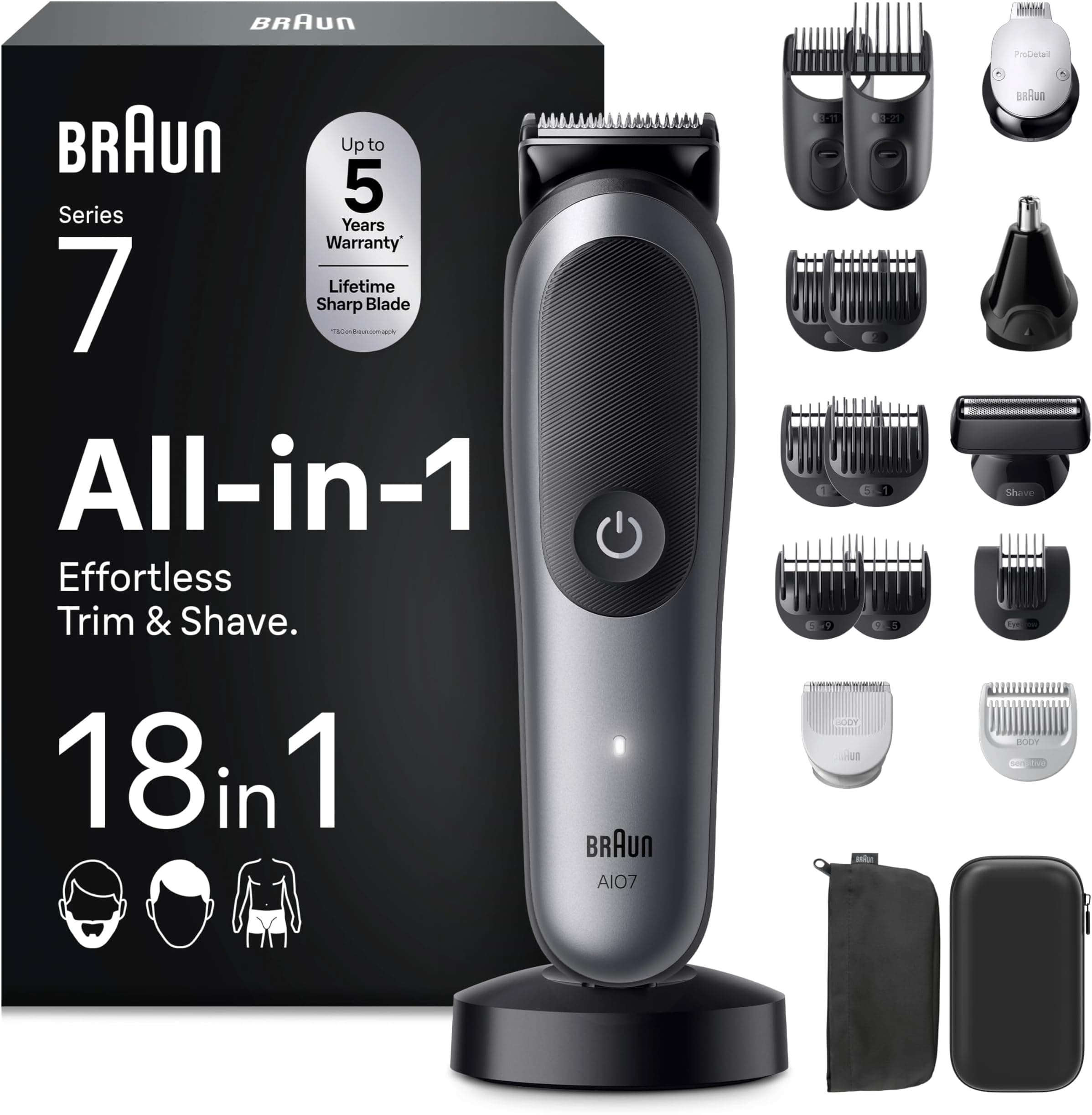 Offerta -36%: Braun Rifinitore All-in-One a soli 89,99 €!