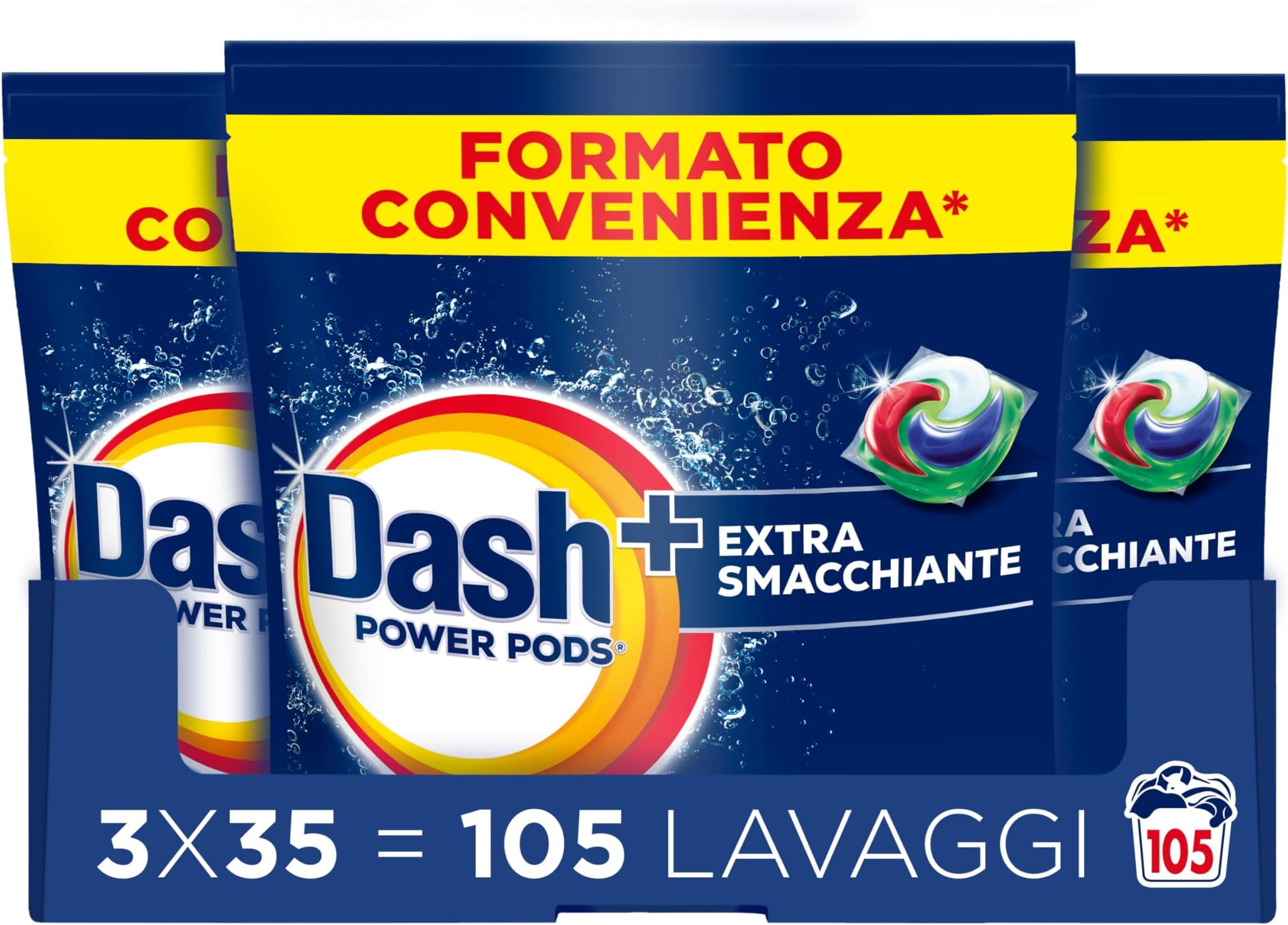 Offerta -29%: Dash Power Pods Detersivo Lavatrice a soli 35,99€!