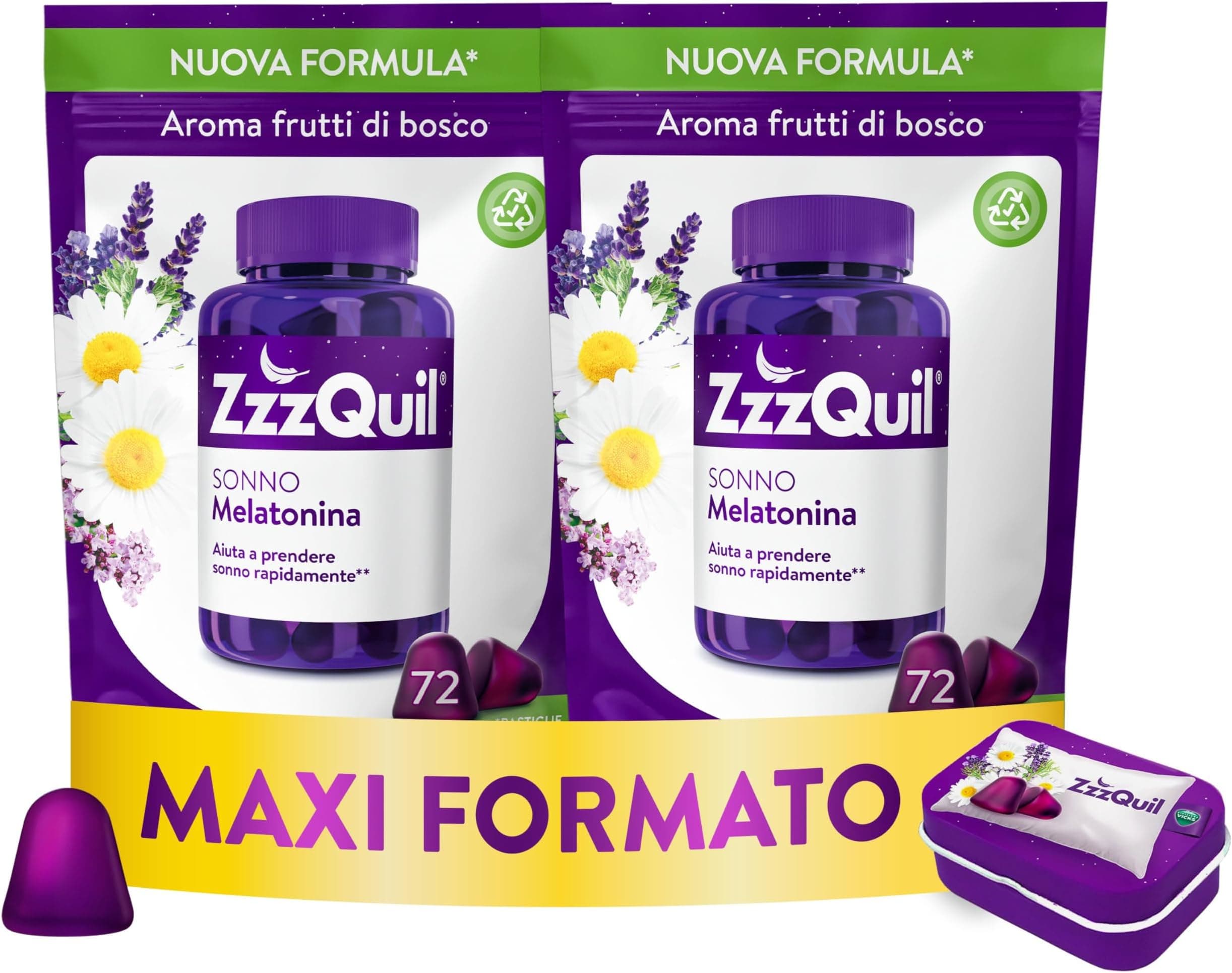 Offerta -36%: ZzzQuil Sonno Formula Vegana a 36,99 €