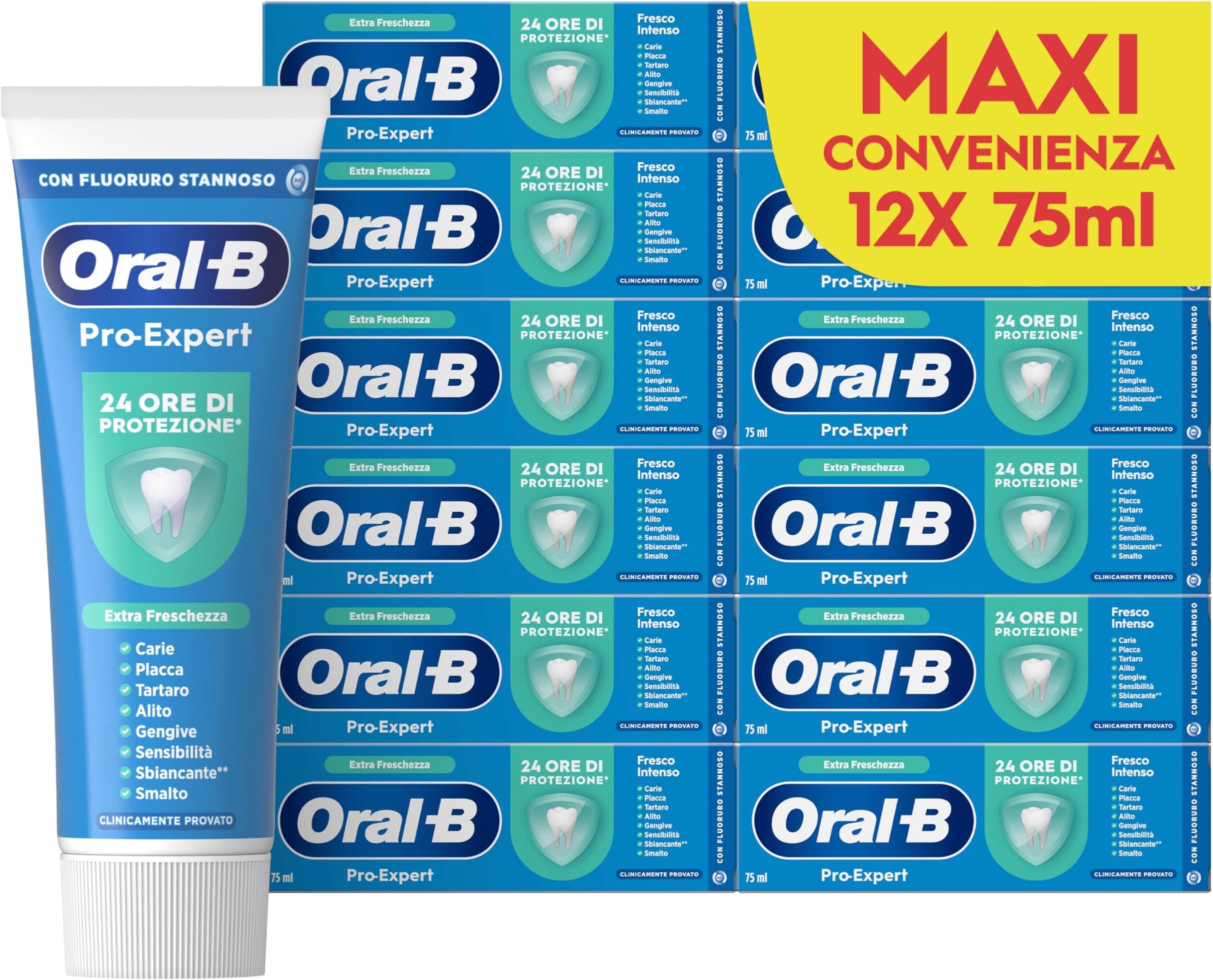 Offerta -56%: Dentifricio Oral-B Pro-Expert a soli 19,99€!