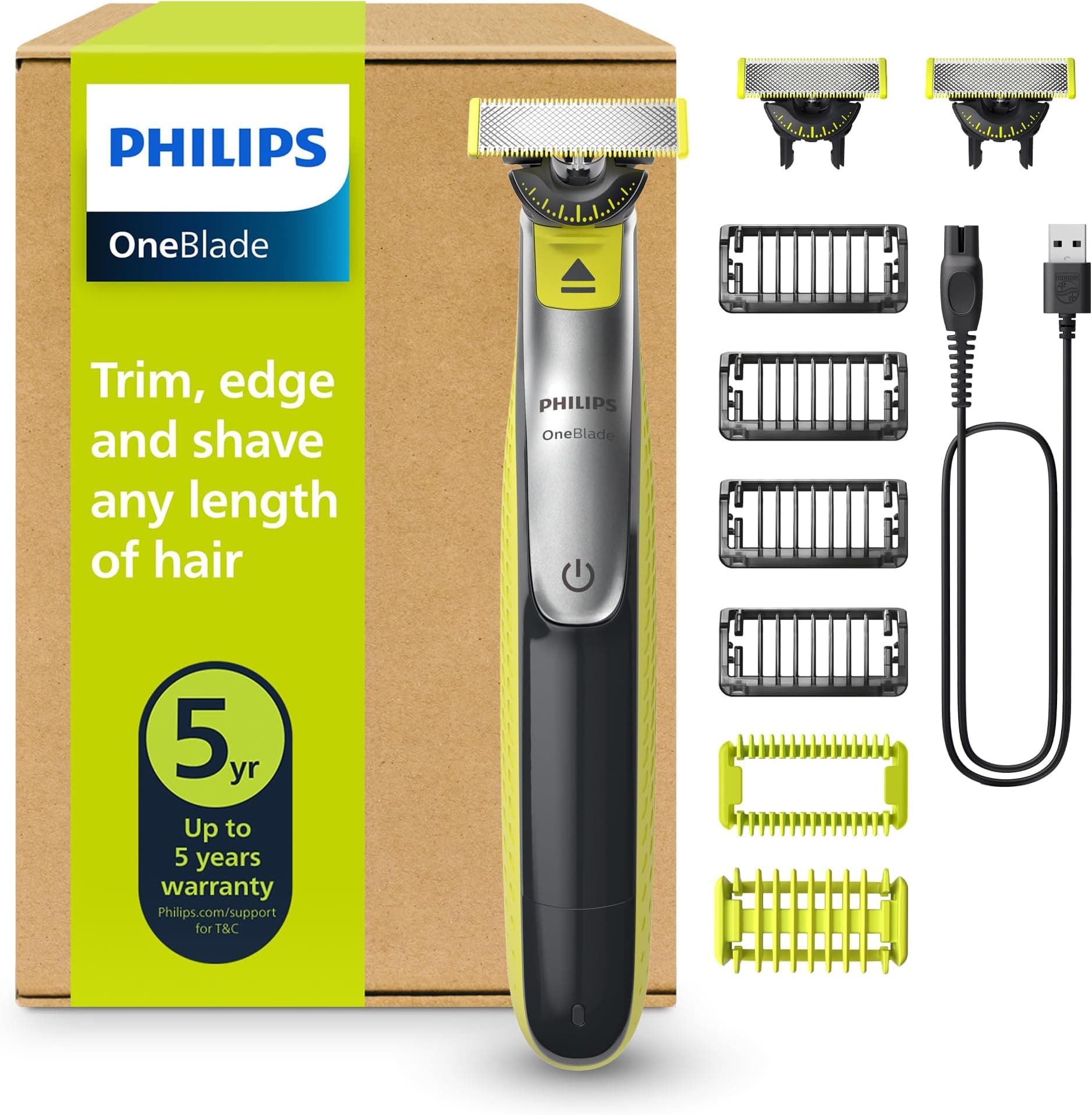 Offerta -38%: Philips OneBlade QP2834/31 a soli 39,99€!
