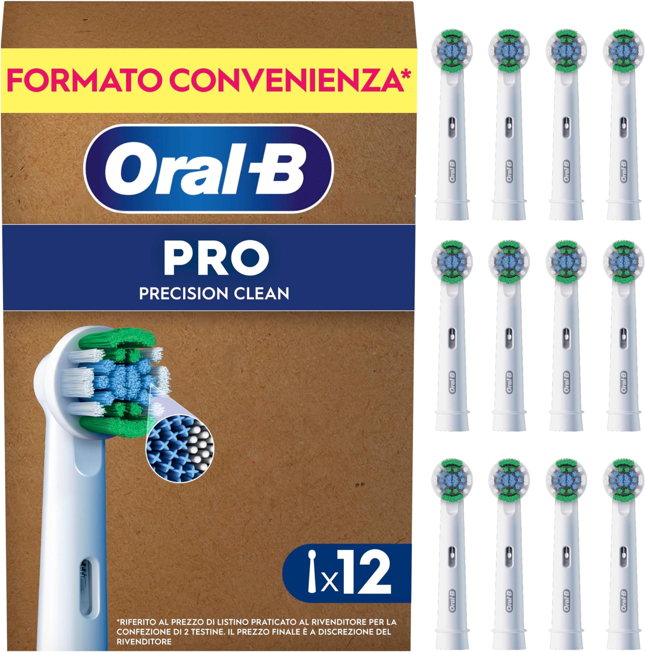 Offerta -24%: Oral-B Testine di Ricambio Pro al miglior prezzo