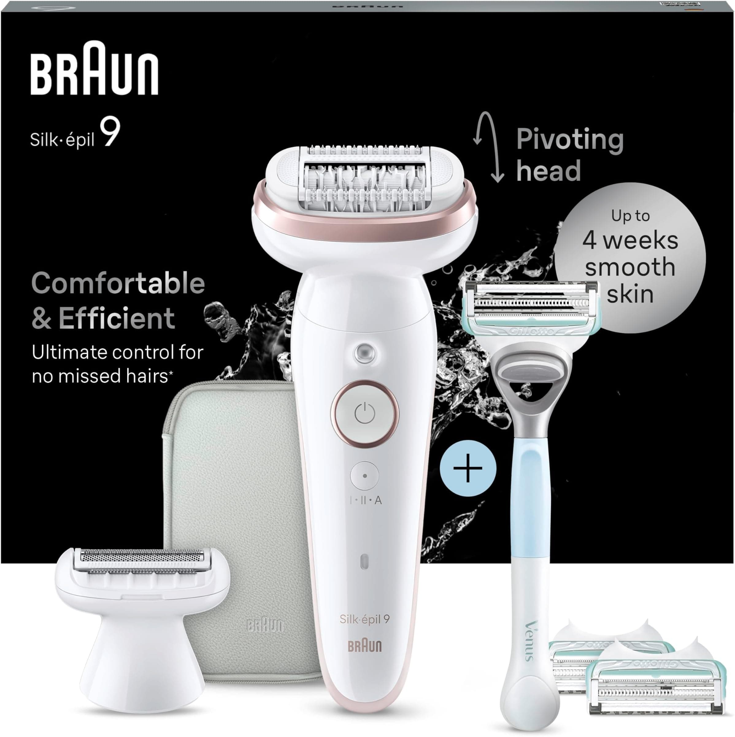 Offerta -29%: Braun Silk-Épil 9 al prezzo imbattibile di 134,99€