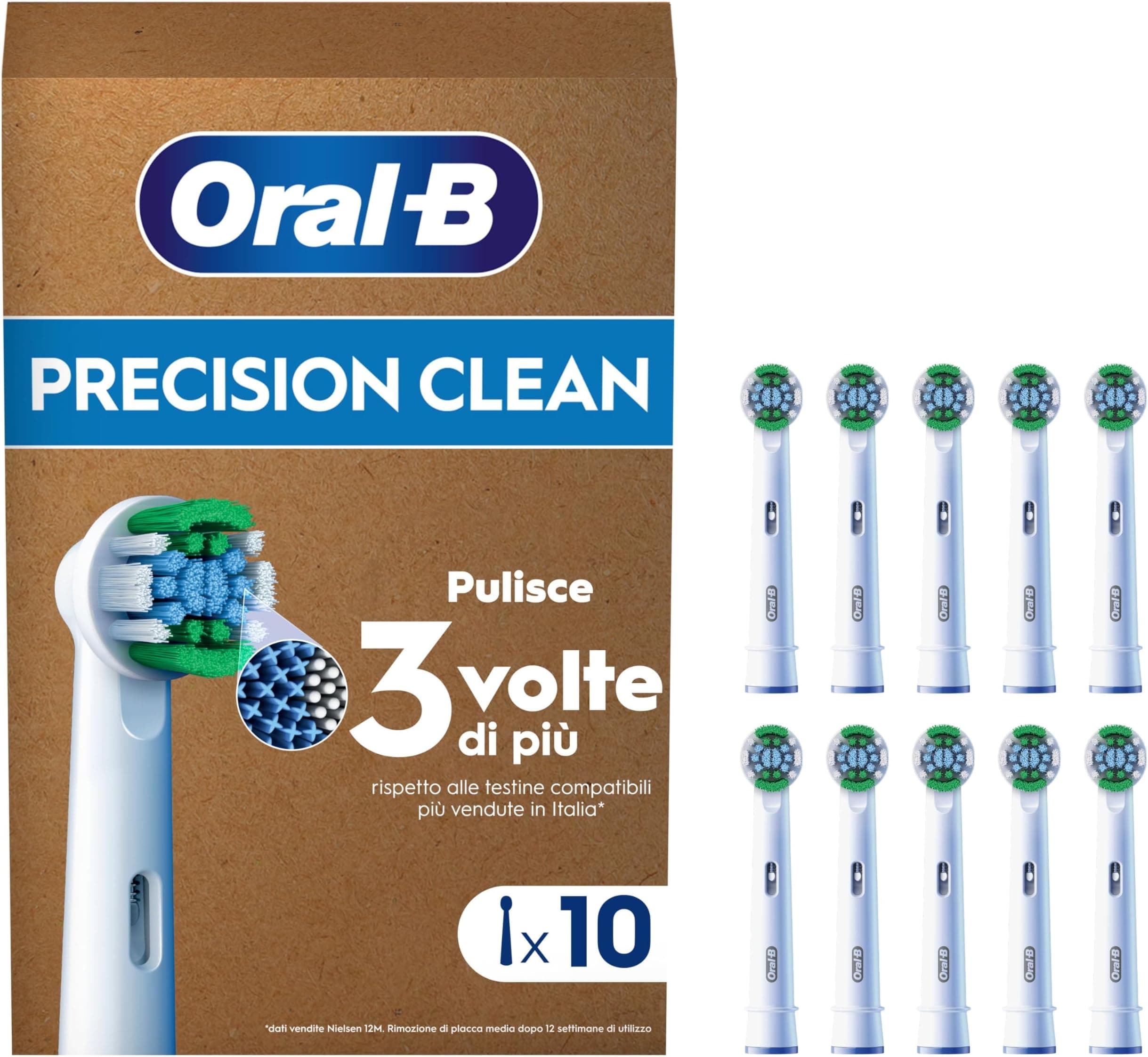 Offerta -55%: Oral-B Testine Pro Precision Clean a soli 24,99€!