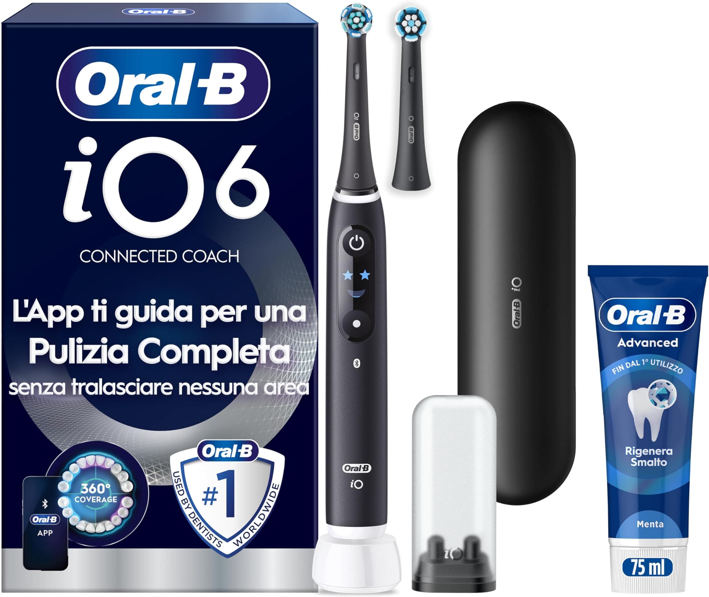 Offerta -52%: Oral-B iO 6 Spazzolino Elettrico a 119,88€