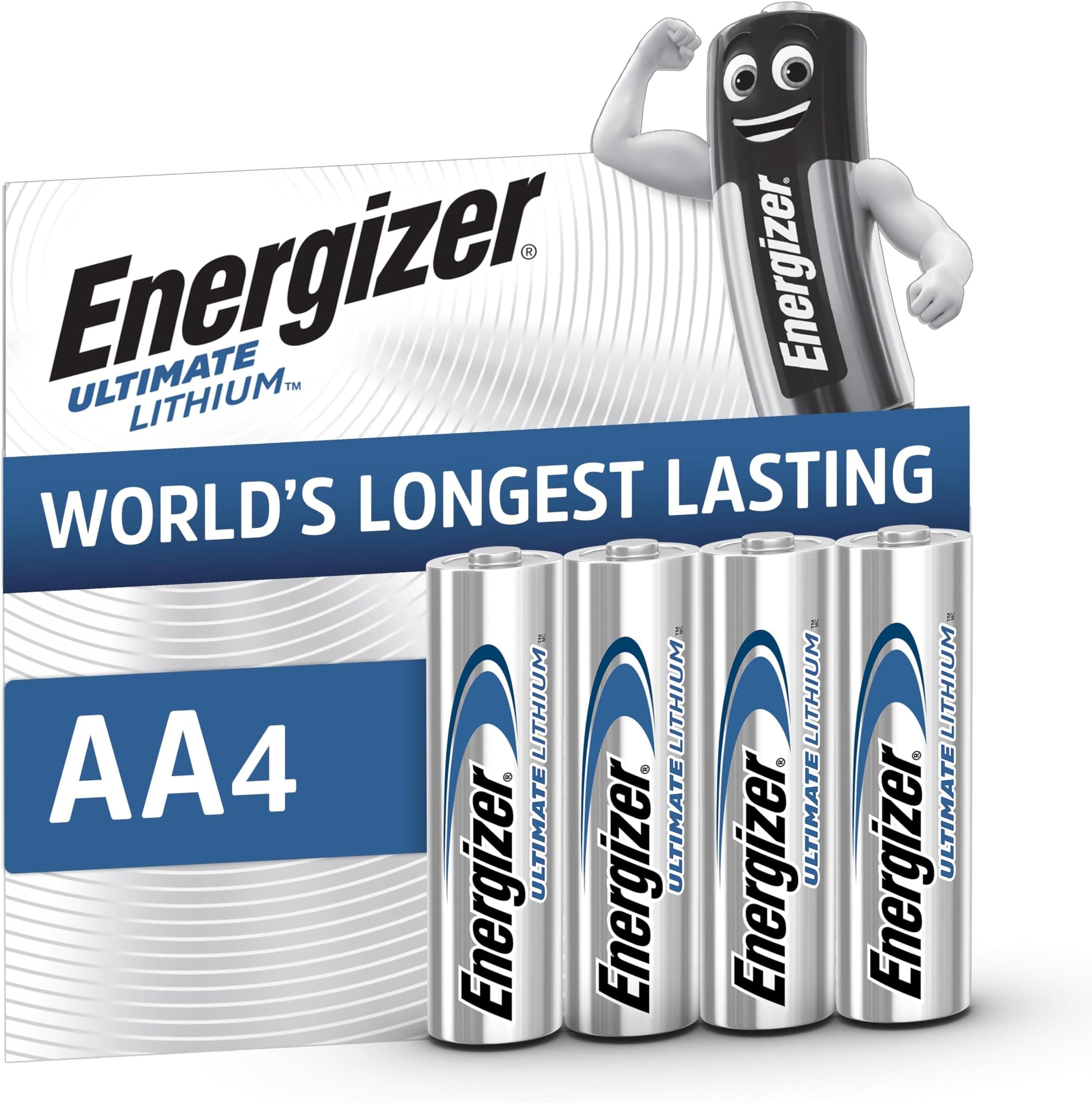 Offerta -28%: Batterie Energizer Ultimate Lithium AA a 8,54€