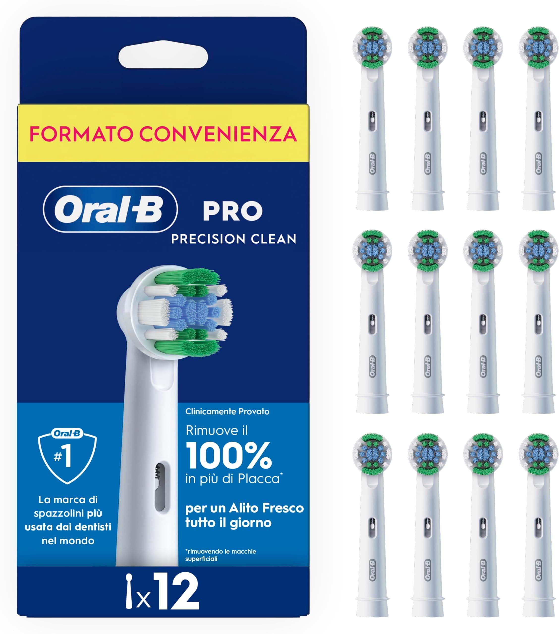Offerta -58%: Oral-B Testine di Ricambio Pro Precision Clean