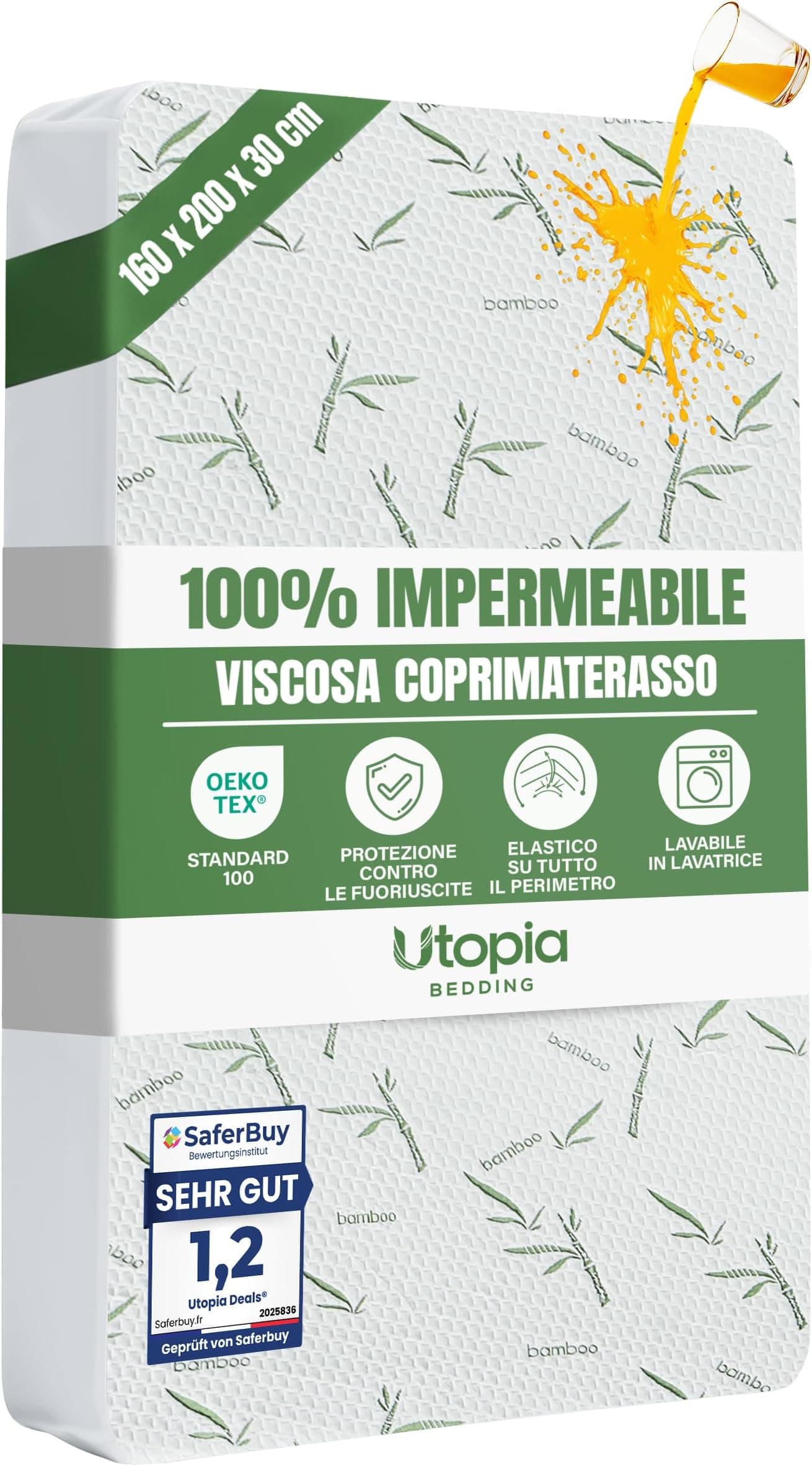 Offerta -33%: Utopia Bedding Coprimaterasso a soli 17,99€!