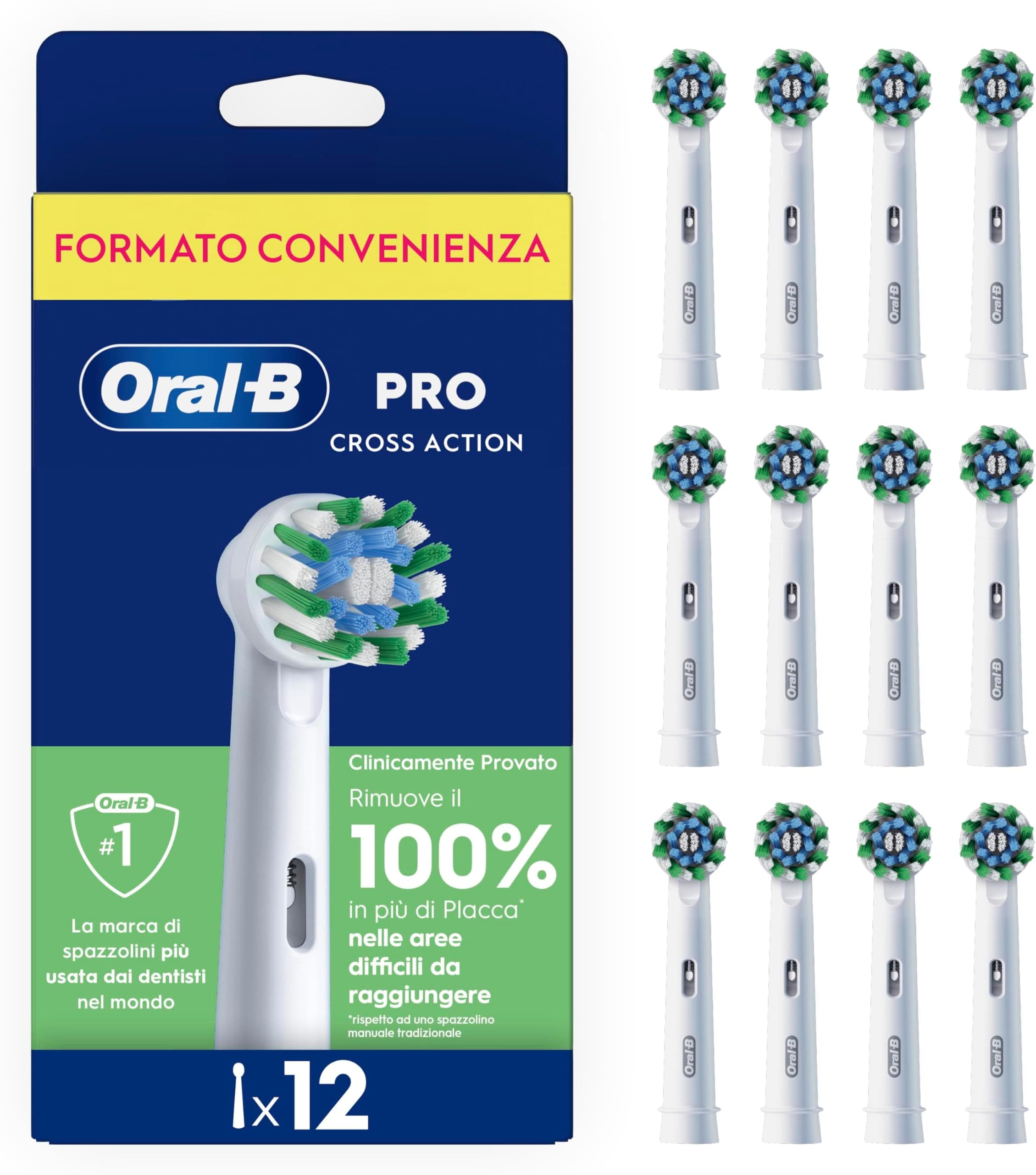 Offerta -53%: Oral-B Testina di Ricambio PRO a soli 27,98€!