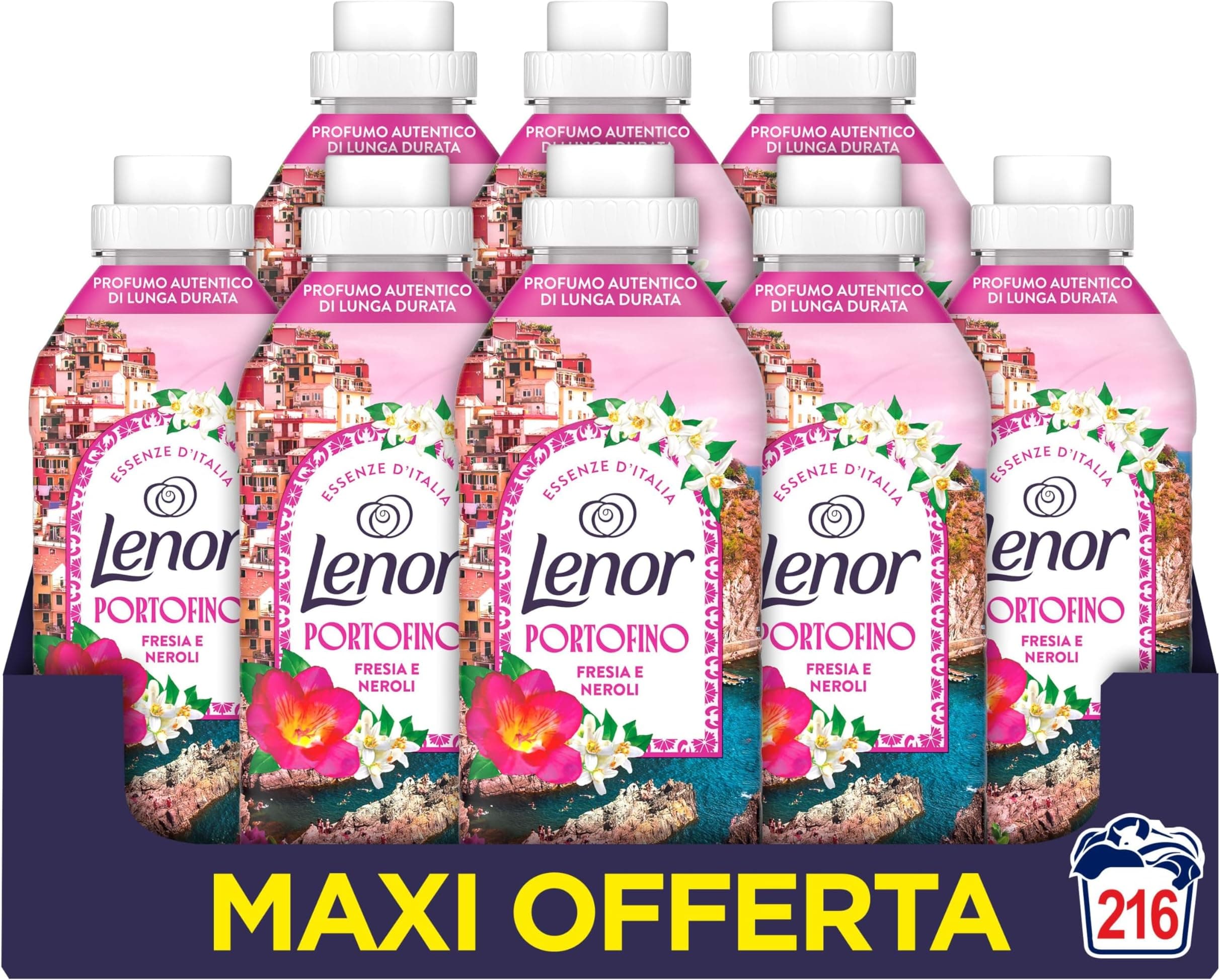 Offerta -54%: Lenor Ammorbidente Lavatrice Portofino a soli 15,99€!