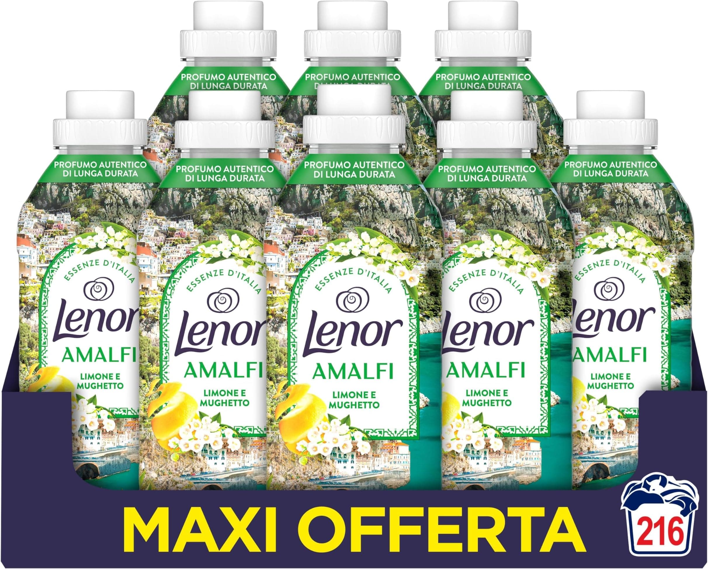 Offerta -30%: Lenor Ammorbidente Lavatrice Amalfi a 15,98€